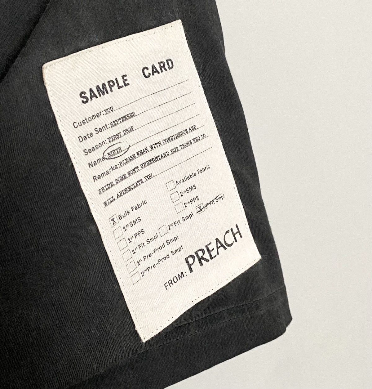 Preach Preach Oversized Tee / T Shirt Size US S / EU 44-46 / 1 - 7 Thumbnail