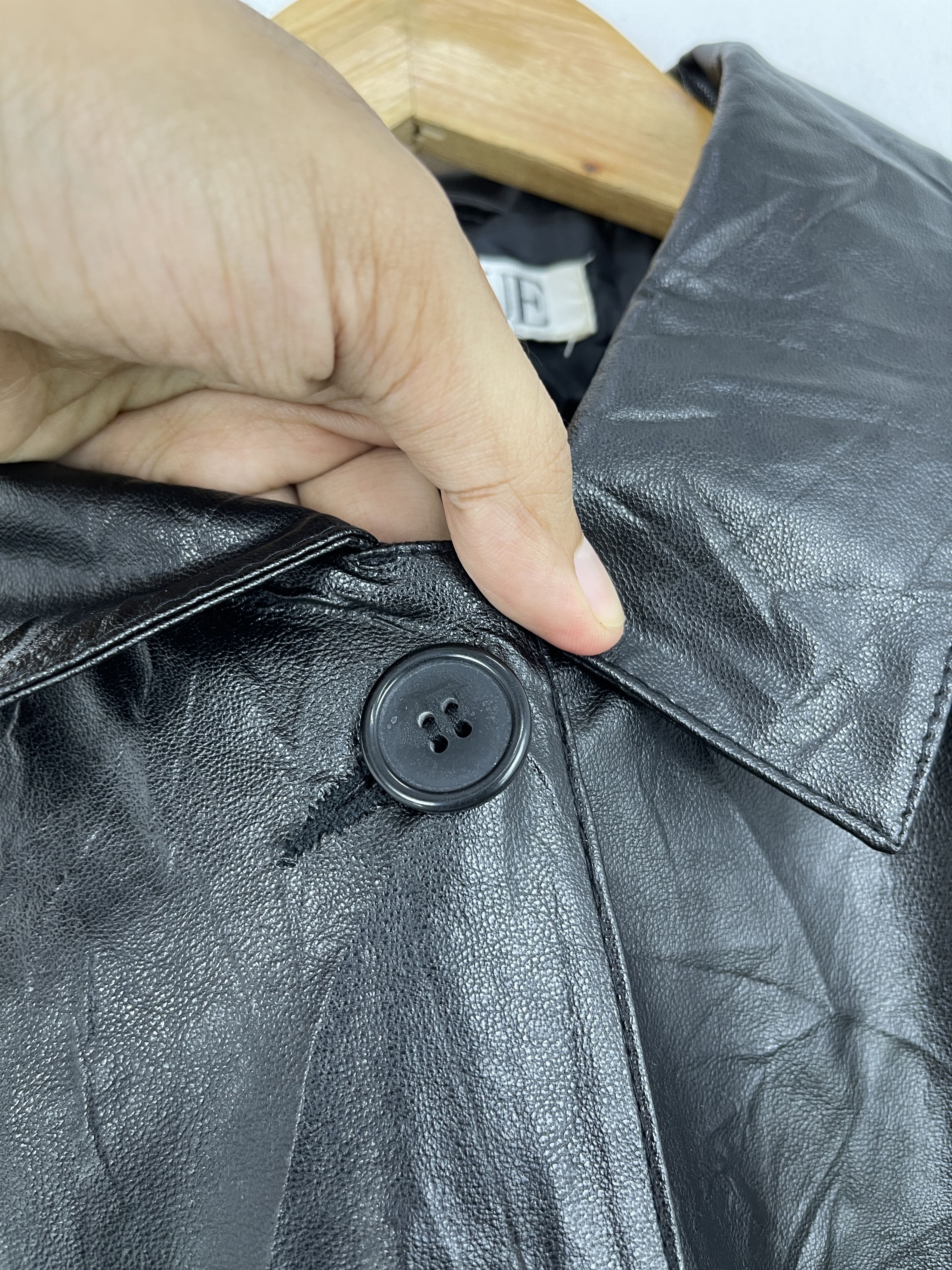 Other Vintage Virtue Leather Jacket JA0080 Size US M / EU 48-50 / 2 - 10 Thumbnail
