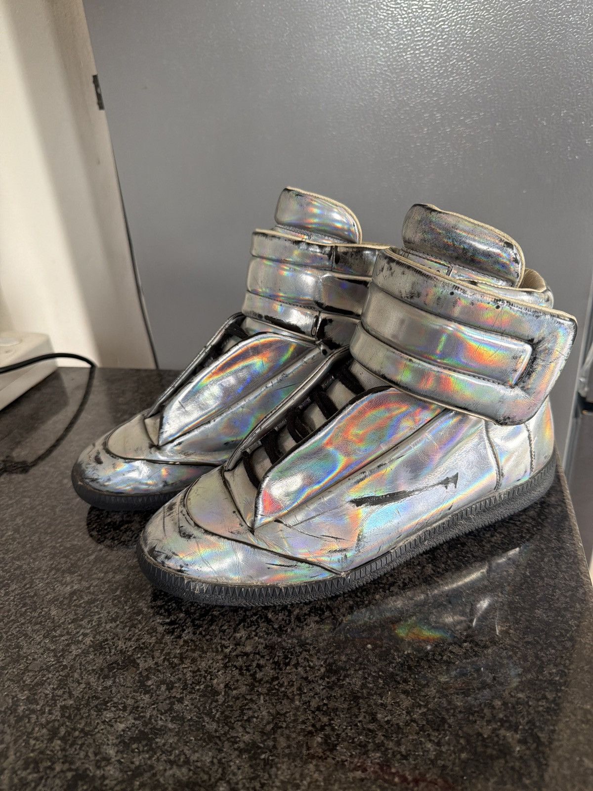 Maison Margiela 2015 Iridescent Maison Margiela Futures Size US 8.5 / EU 41-42 - 4 Thumbnail