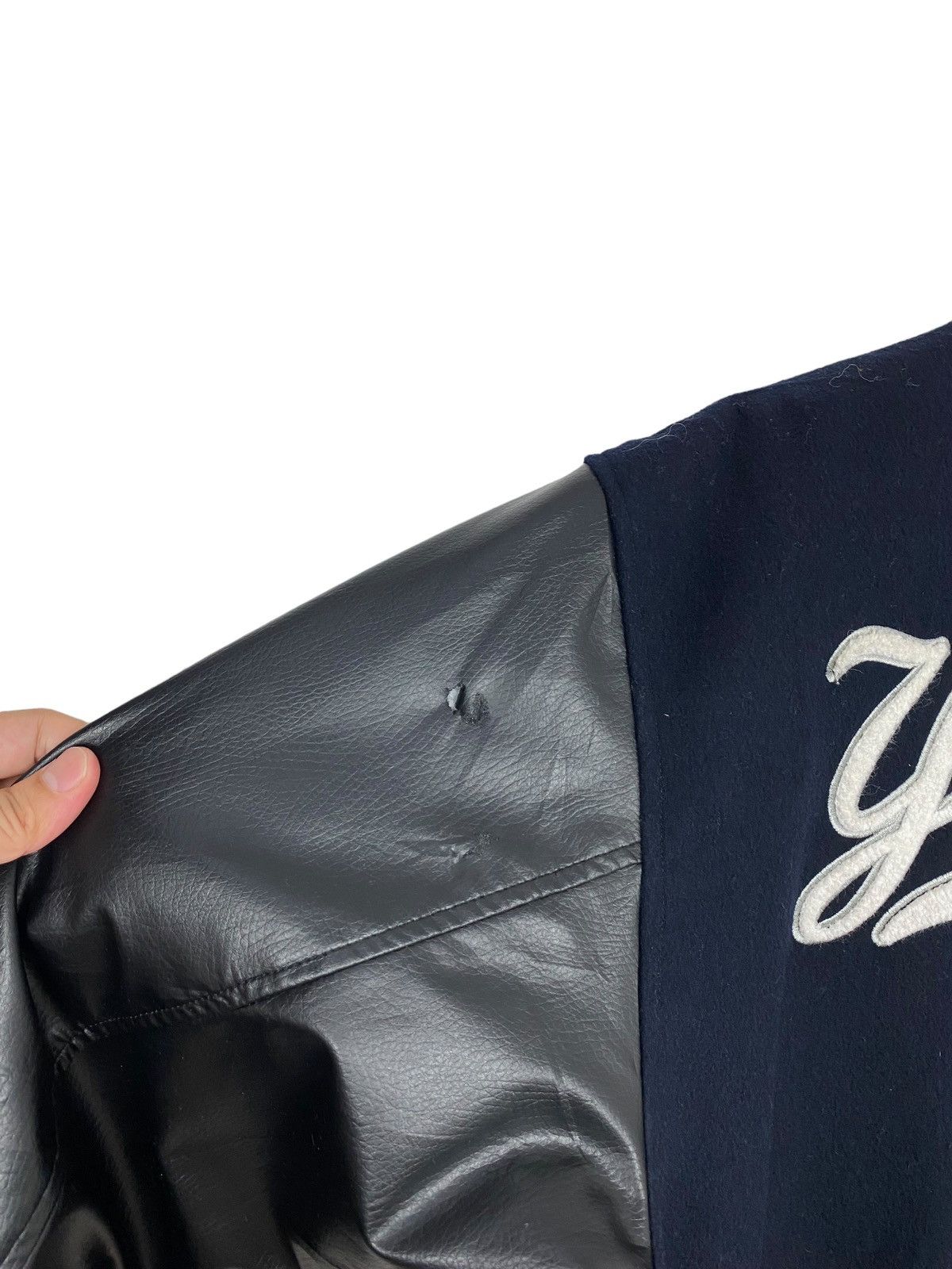 MLB Rare ‼️ Vintage New York Yankees MLB Varsity Jacket Size US M / EU 48-50 / 2 - 14 Thumbnail