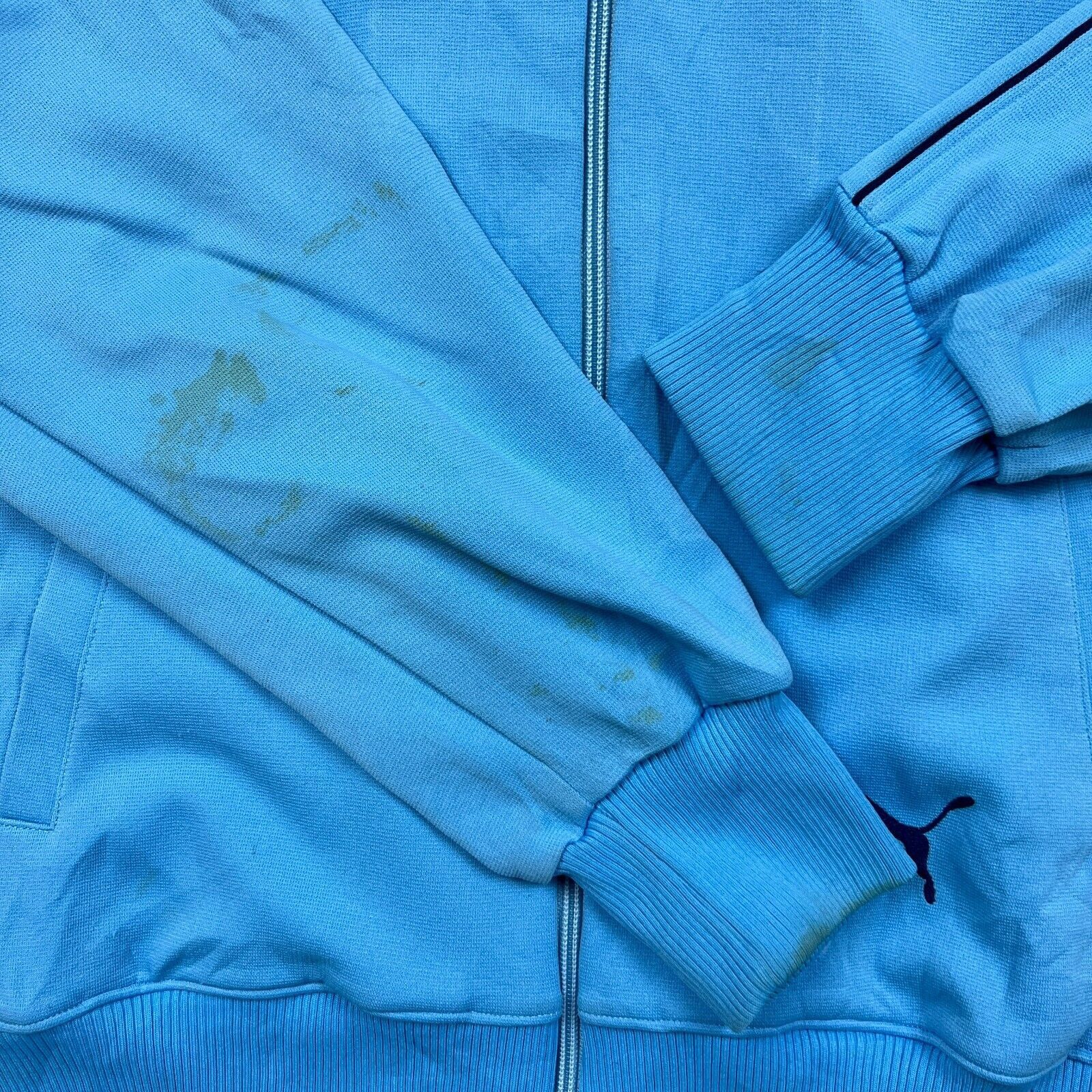 Puma × Vintage Vintage Puma Track Jacket Medium Hit Union Full Zip 90s Size US M / EU 48-50 / 2 - 5 Thumbnail