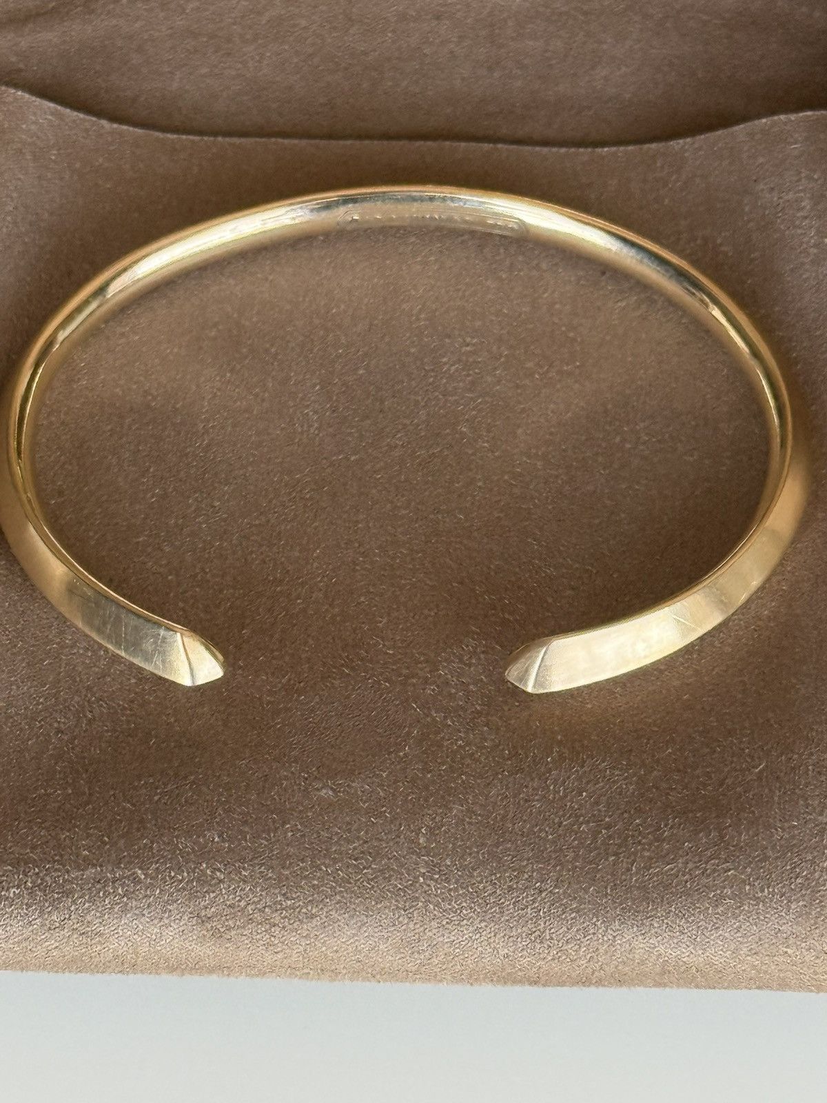 David Yurman Rare David Yurman Roman Cuff Bracelet Bangle 18K Solid Gold Size ONE SIZE - 11 Thumbnail