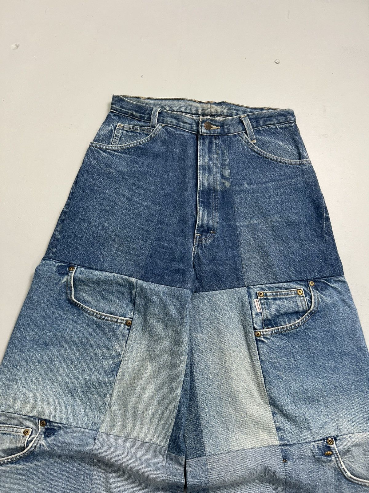 Other 10f1 super baggy wide leg multipocket denim Size US 31 - 4 Thumbnail
