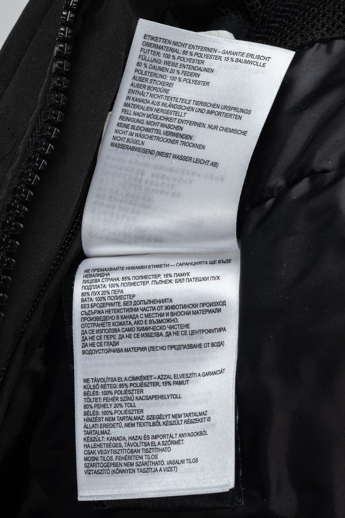 Canada Goose Canada Goose Black Label Macculloch Black Zip Parka Size US M / EU 48-50 / 2 - 20 Thumbnail