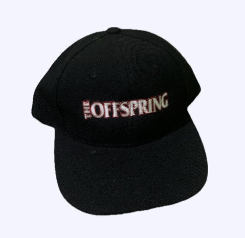 image of Band Tees x Vintage The Offspring Snap Back Hat, Rancid, Nofx in Black, Men's