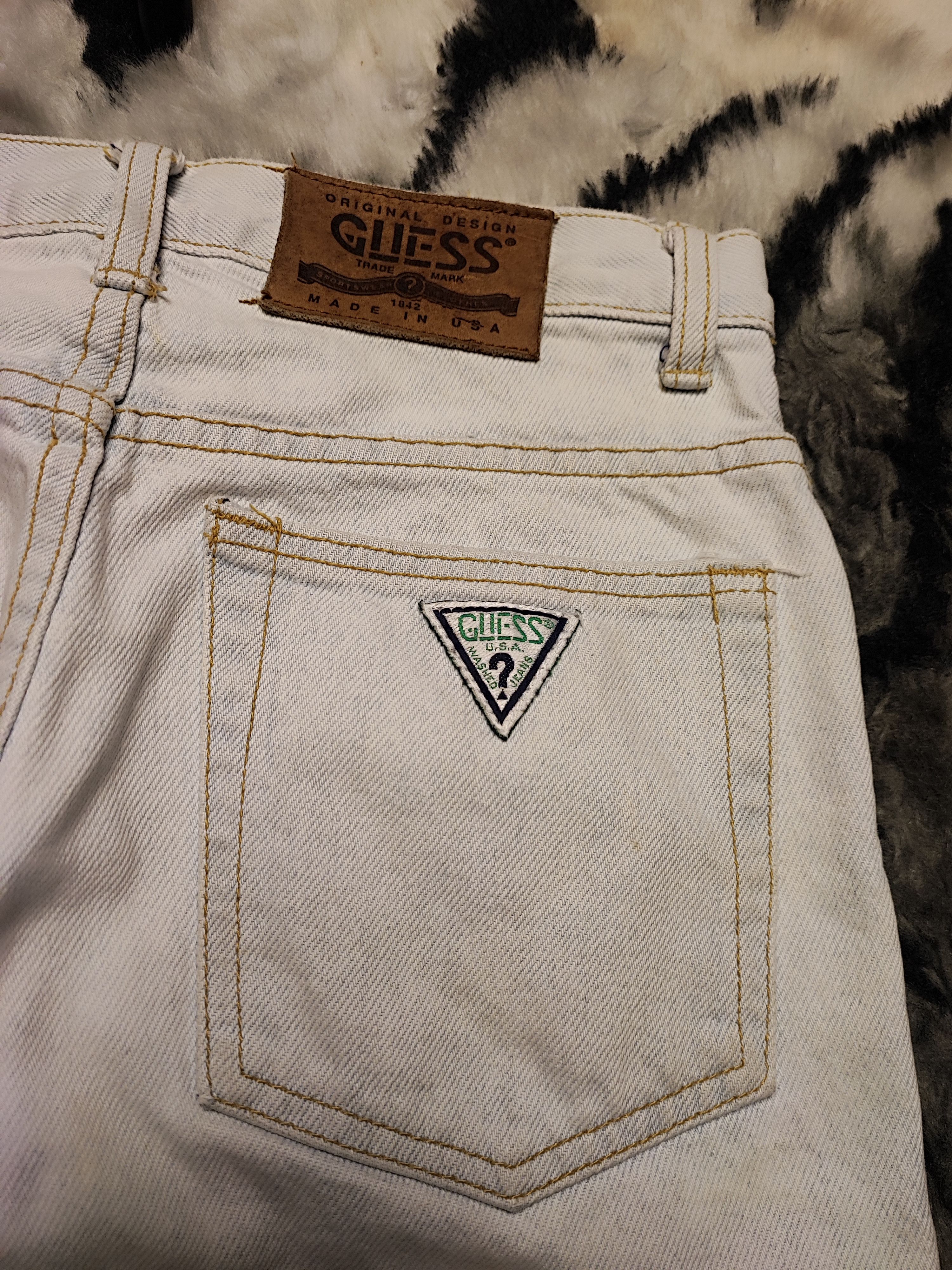 Undercover Vintage 80s Guess Georges Marciano Jeans Made in USA 28x31 Size US 28 / EU 44 - 16 Thumbnail