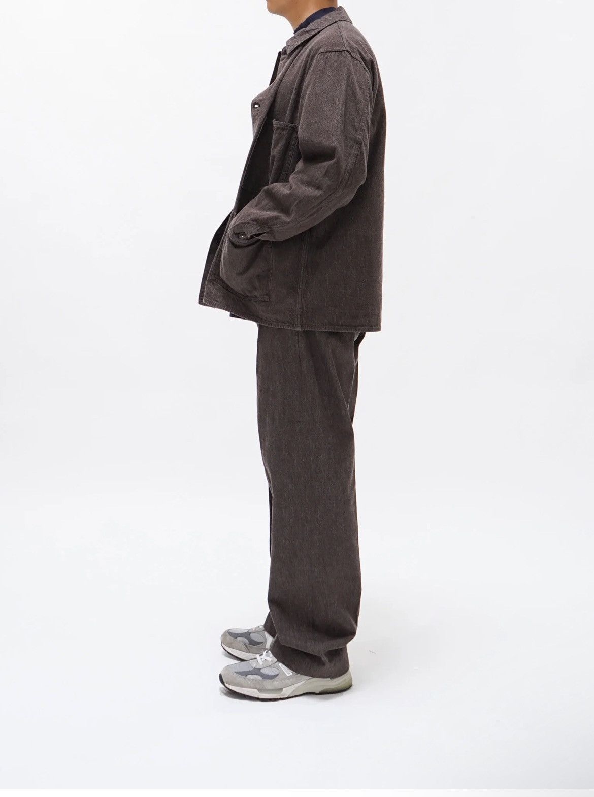 Kaptain Sunshine Denim Trouser - Brown Vintage Wash Size US 32 / EU 48 - 8 Thumbnail