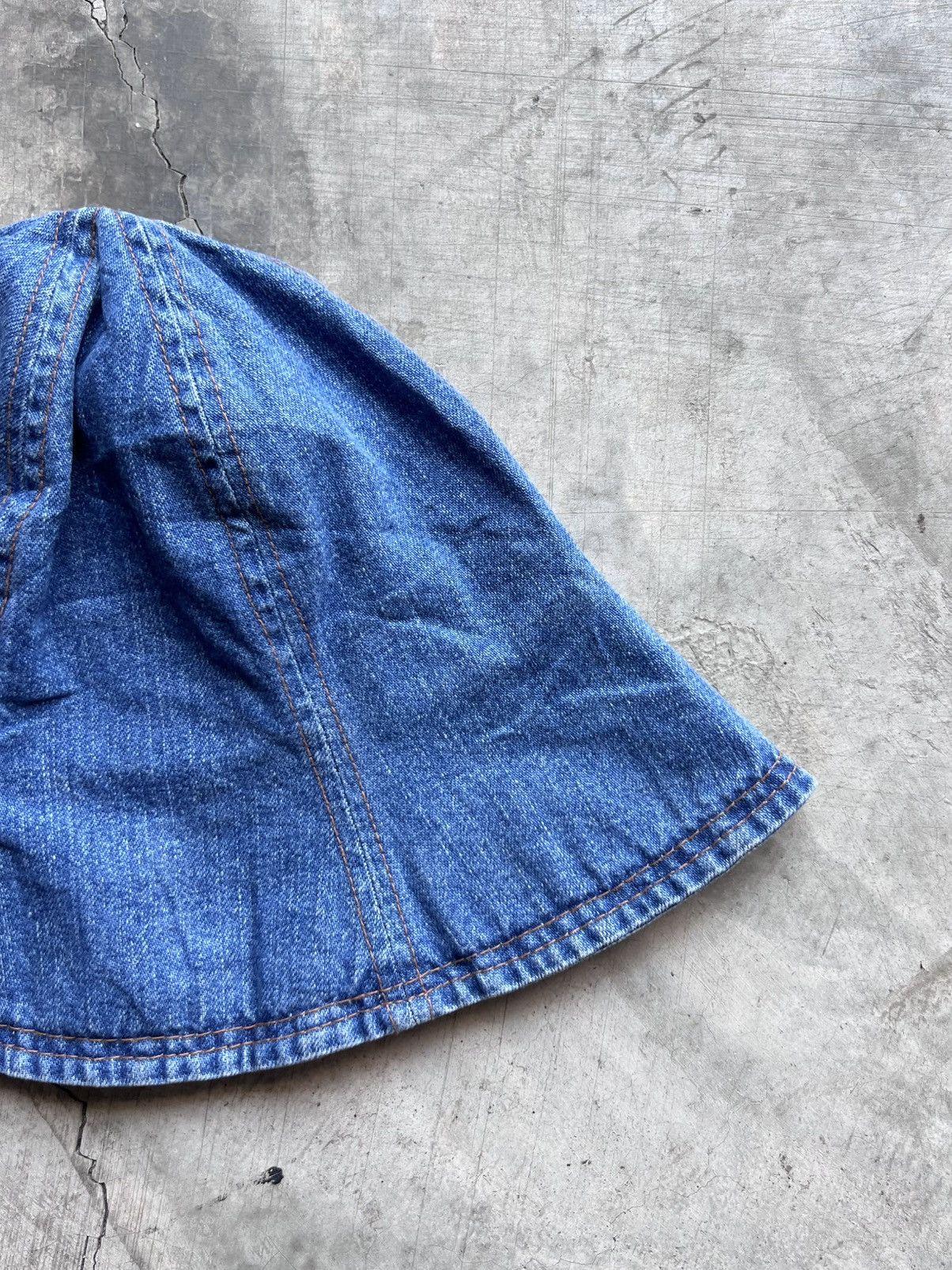 Burberry Burberry Blue Label Denim Bucket Hat Size ONE SIZE - 8 Thumbnail
