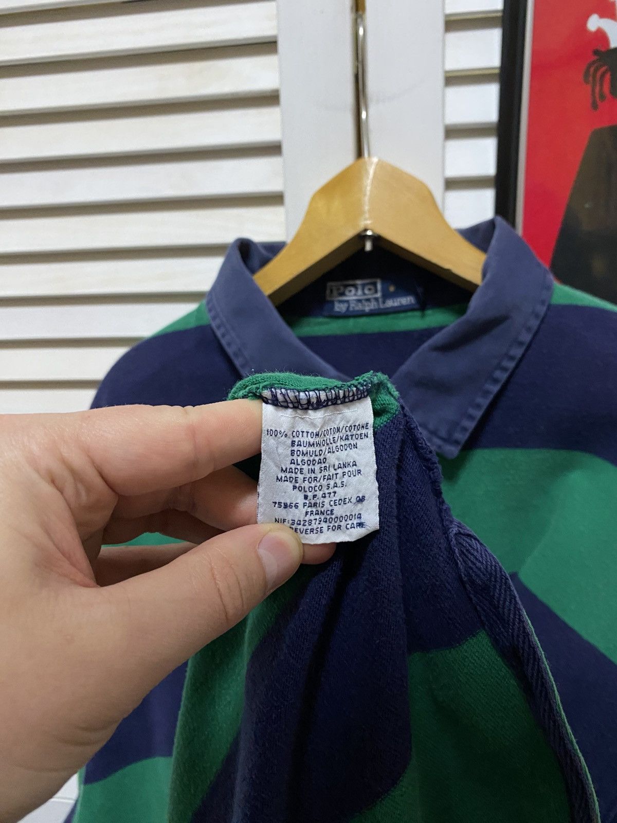 Polo Ralph Lauren Vintage Polo Ralph Lauren Rugby Long Sleeve Striped Pony OG Size US XL / EU 56 / 4 - 6 Thumbnail