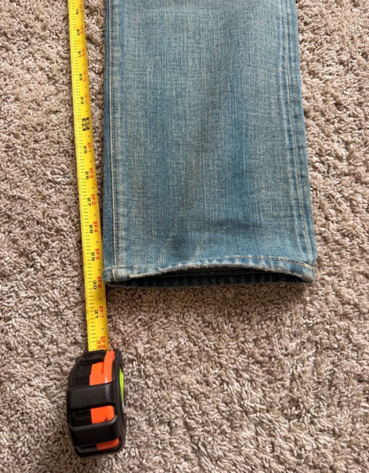 RRL Ralph Lauren RRL japanese selvedge distressed denim Size US 32 / EU 48 - 3 Thumbnail