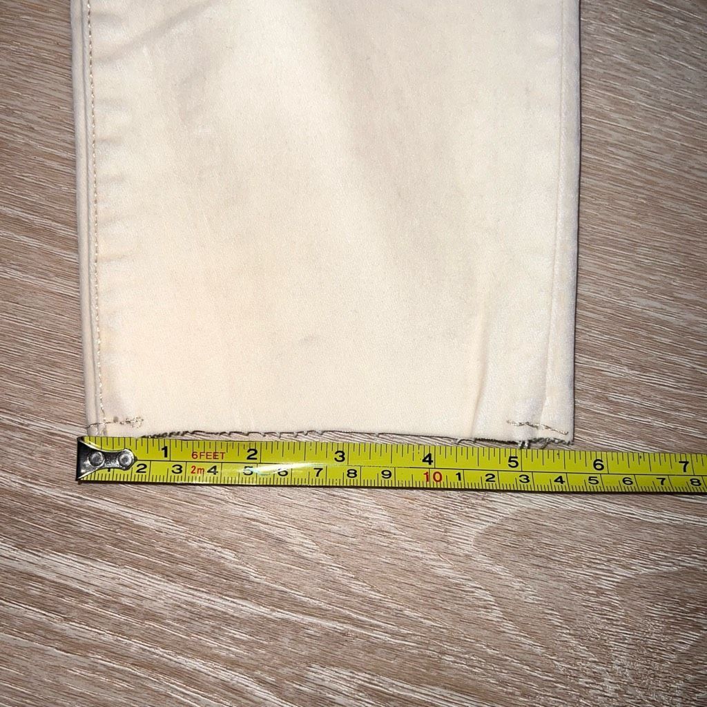 Free People Free People x We the Free, Pearl Velvet Skinny Pants, Raw An Size 27" / US 4 / IT 40 - 13 Thumbnail