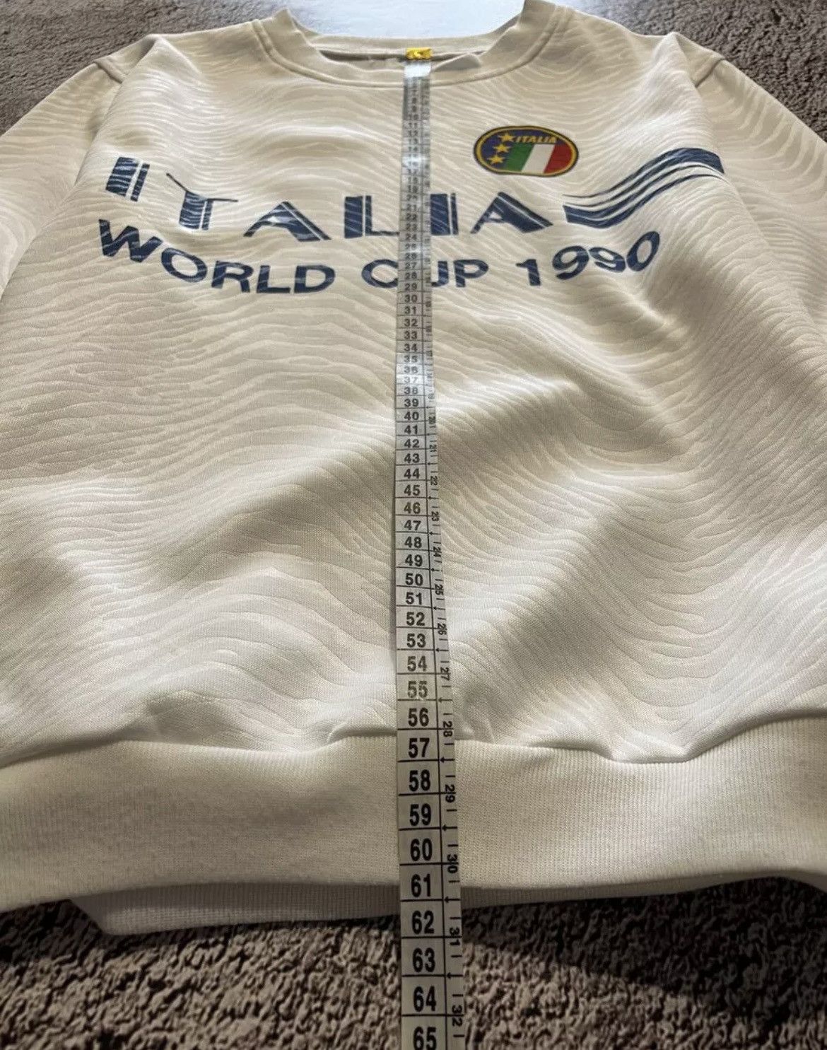 Vintage Vintage Italia World Cup 1990 Pullover Size 42 Size US XS / EU 42 / 0 - 10 Thumbnail