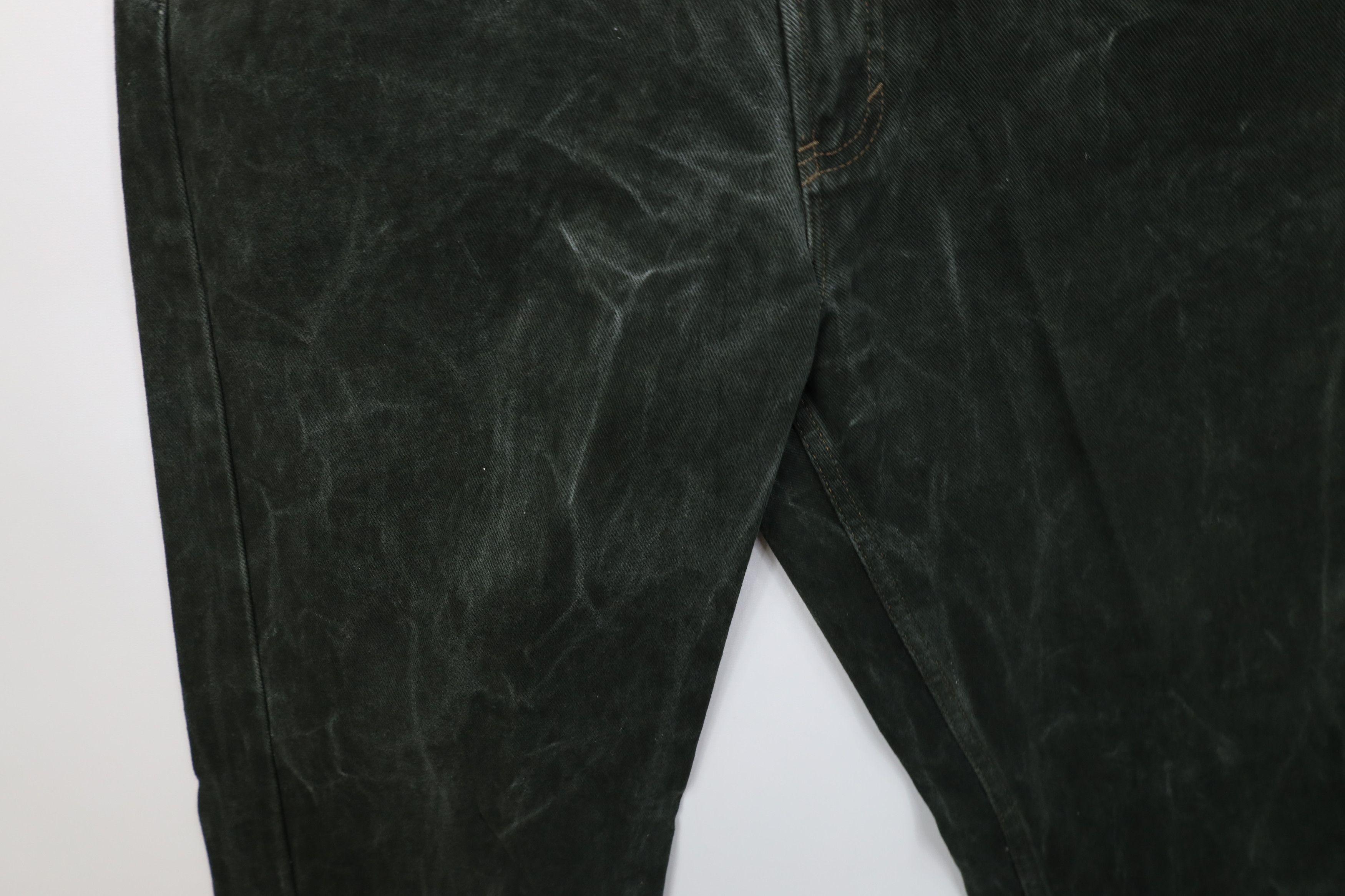 Gap Vintage 90s Gap Baggy Loose Fit Denim Jeans Green Cotton Size US 30 / EU 46 - 6 Thumbnail