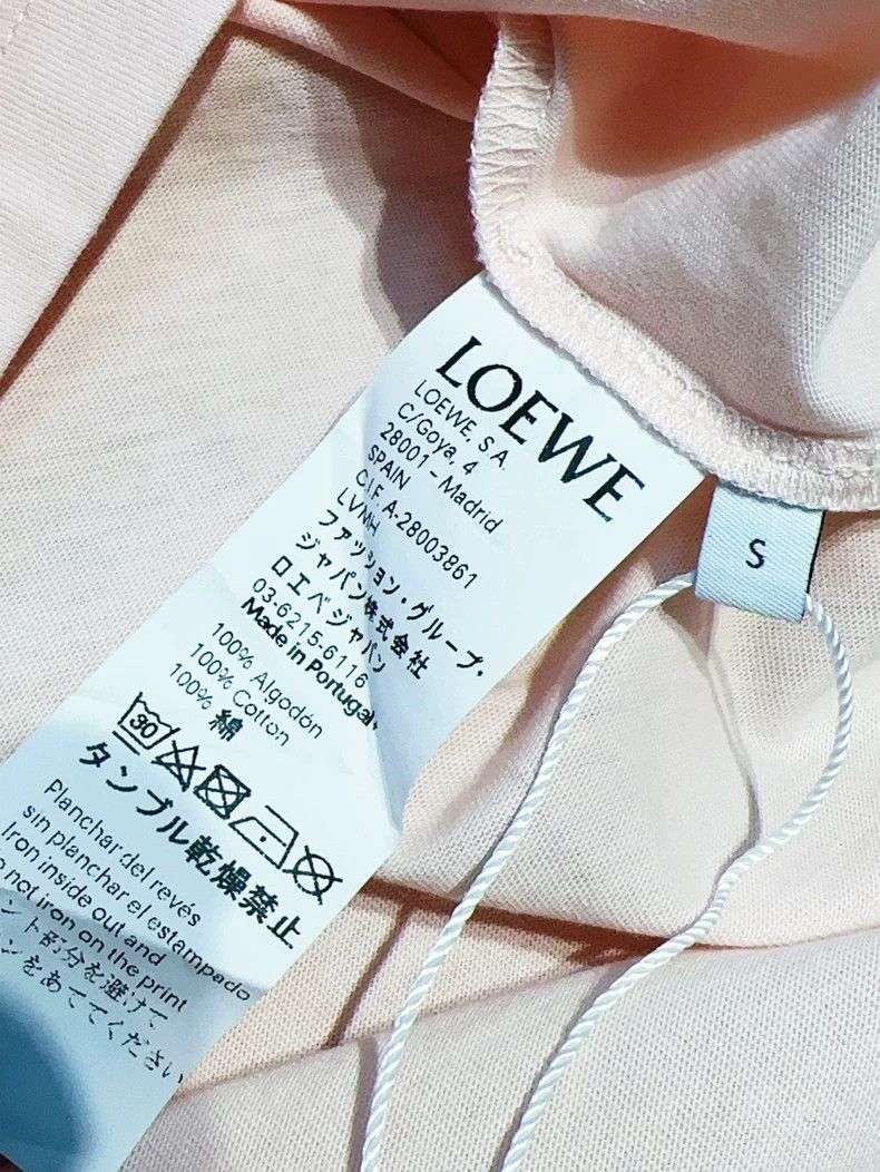 Loewe LOEWE Pink S size round neck short sleeve baby elephant pa Size S / US 4 / IT 40 - 6 Thumbnail