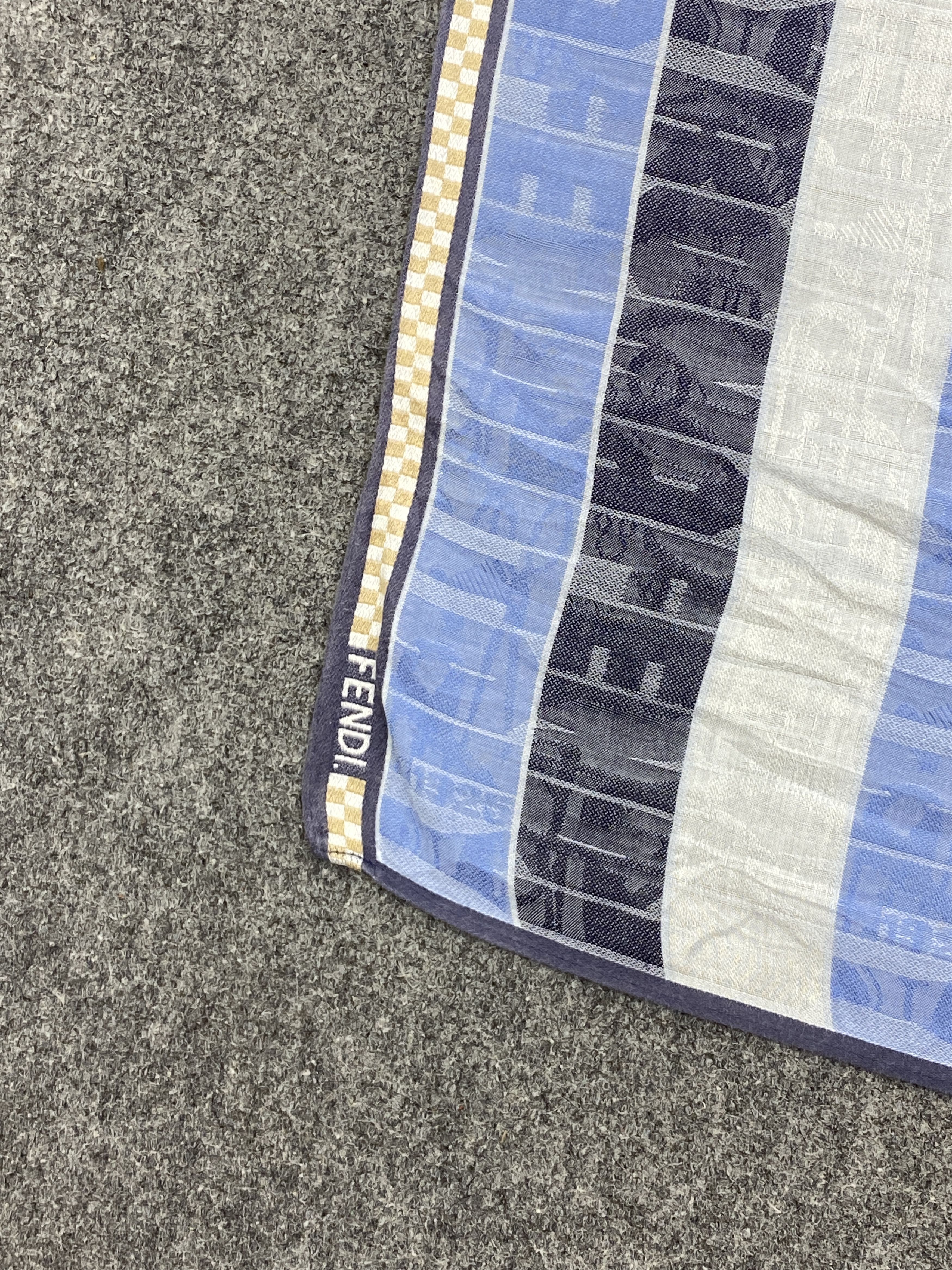 Fendi Vintage Fendi Handkerchief / Neckerchief / bandana HKC0970 Size ONE SIZE - 6 Thumbnail