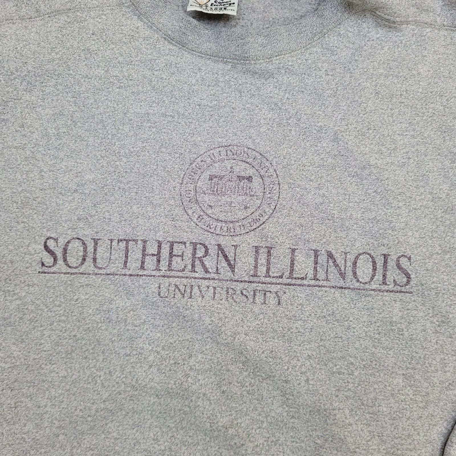 Vintage Vintage Southern Illinois Sweatshirt XL 25x25 Baggy Boxy Size US XL / EU 56 / 4 - 3 Thumbnail