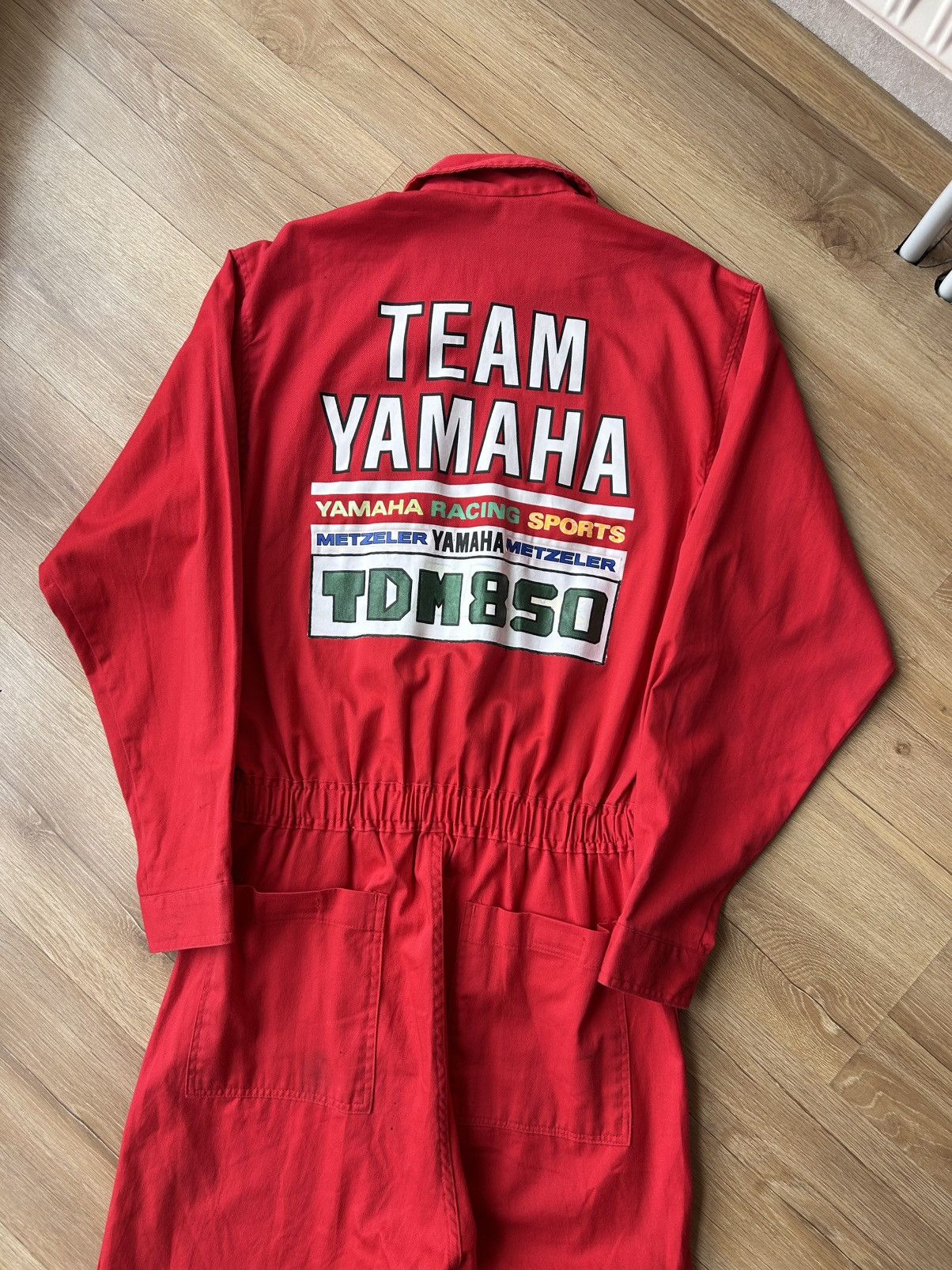 Yamaha Vintage Yamaha Racing Team Coverall Japan Made Size US 34 / EU 50 - 10 Thumbnail