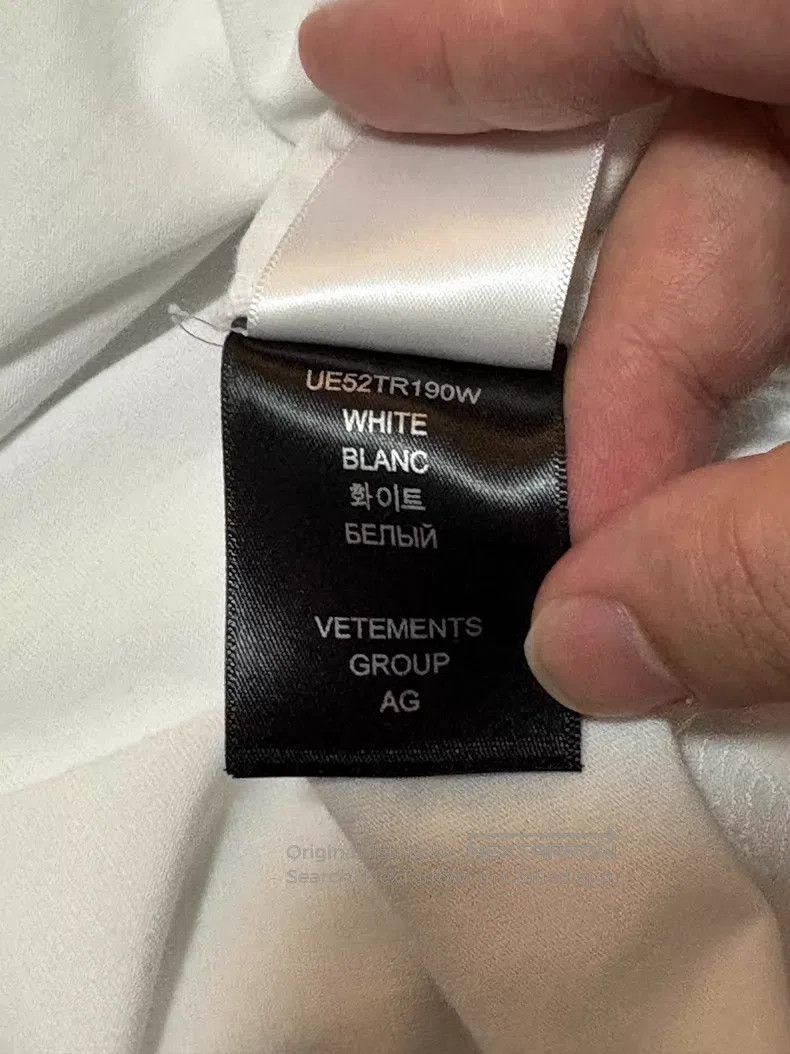 Vetements VETEMENTS short sleeves Size US M / EU 48-50 / 2 - 6 Thumbnail
