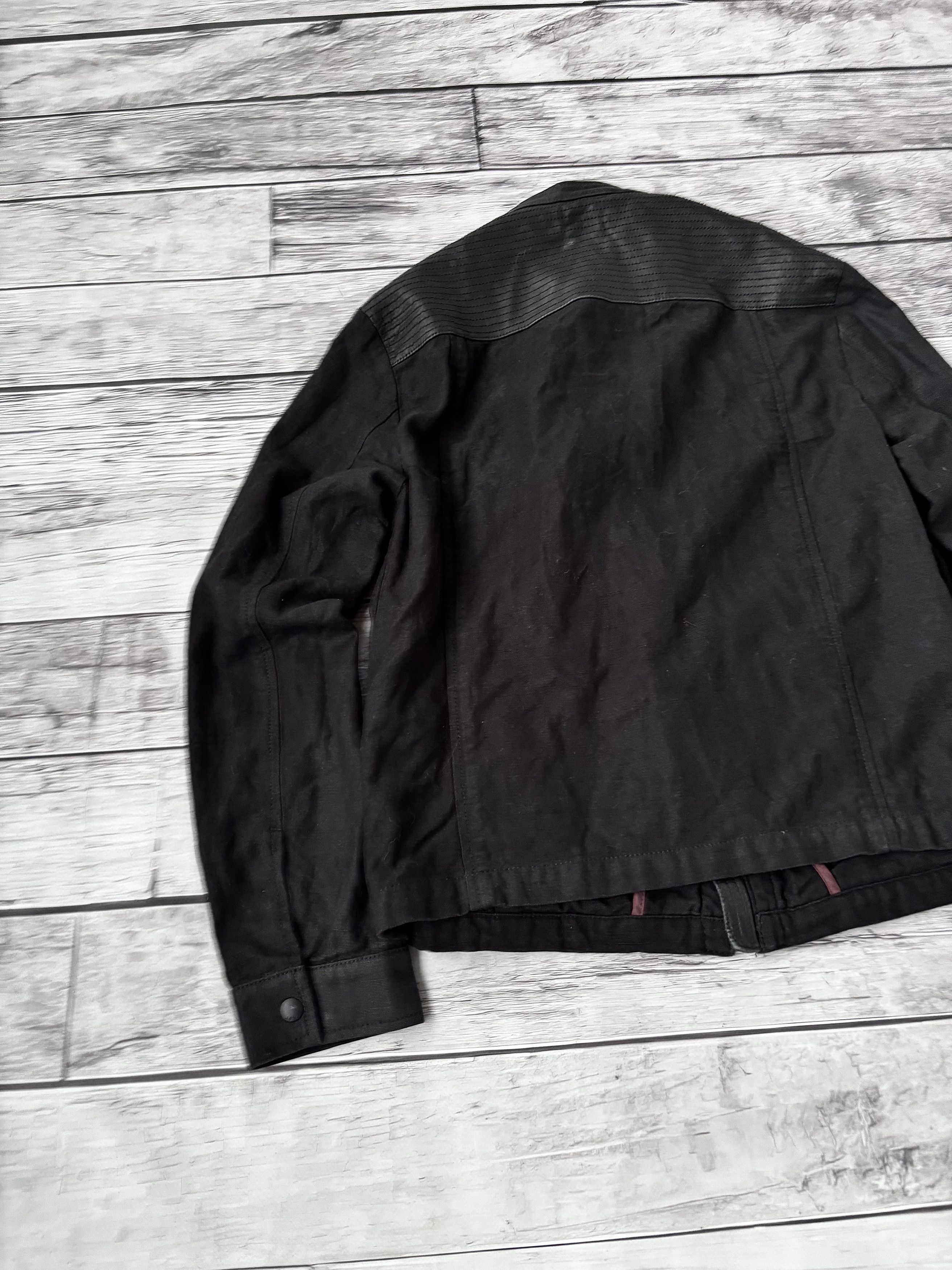 John Varvatos vtg crazy paris vibe John Varvatos Canvas Moto Jacket Size US S / EU 44-46 / 1 - 9 Thumbnail