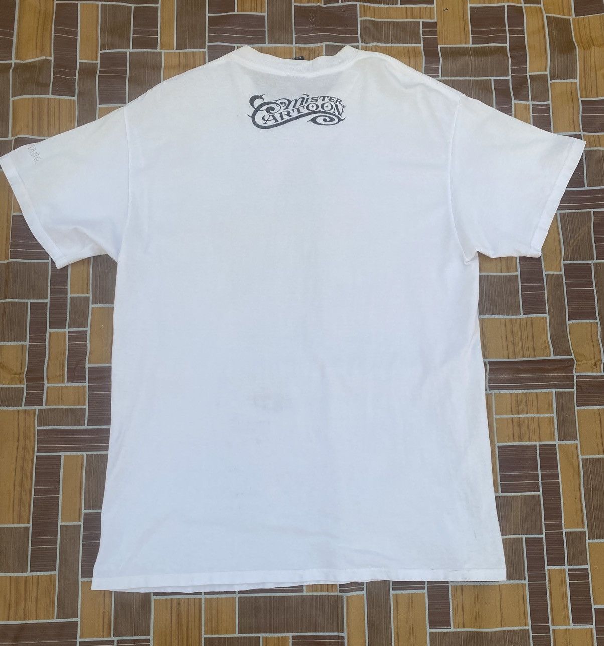 Band Tees × Designer × Stussy Stussy x skidrow x mrcartoon tee Size US L / EU 52-54 / 3 - 3 Thumbnail
