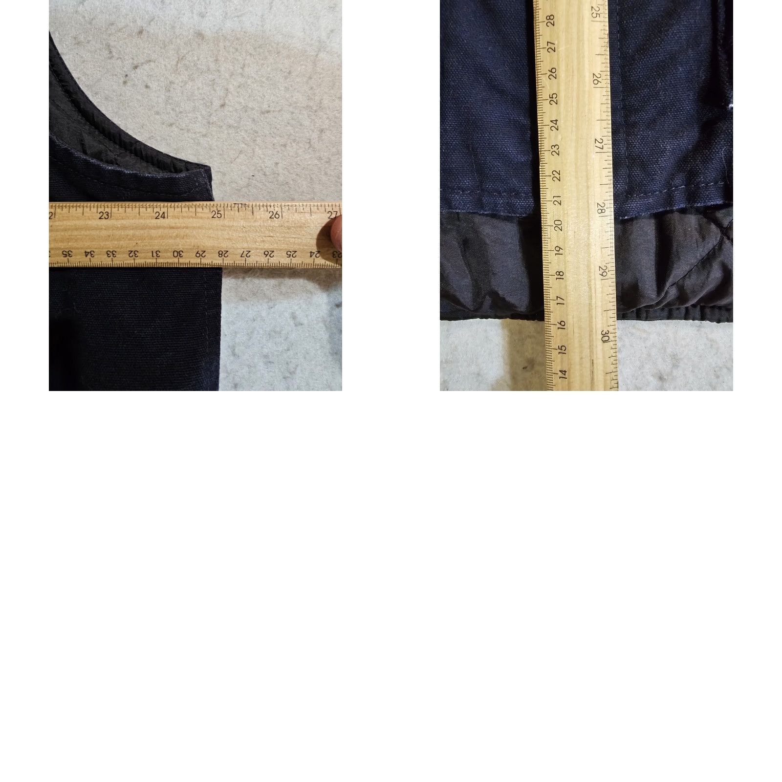 Carhartt VINTAGE Carhartt Vest Midi Midnight Blue V02 MDT Mens XL Reg Canvas Lined Zip Pockets All Seasons Workwear Logo 90s? Size US XL / EU 56 / 4 - 9 Thumbnail