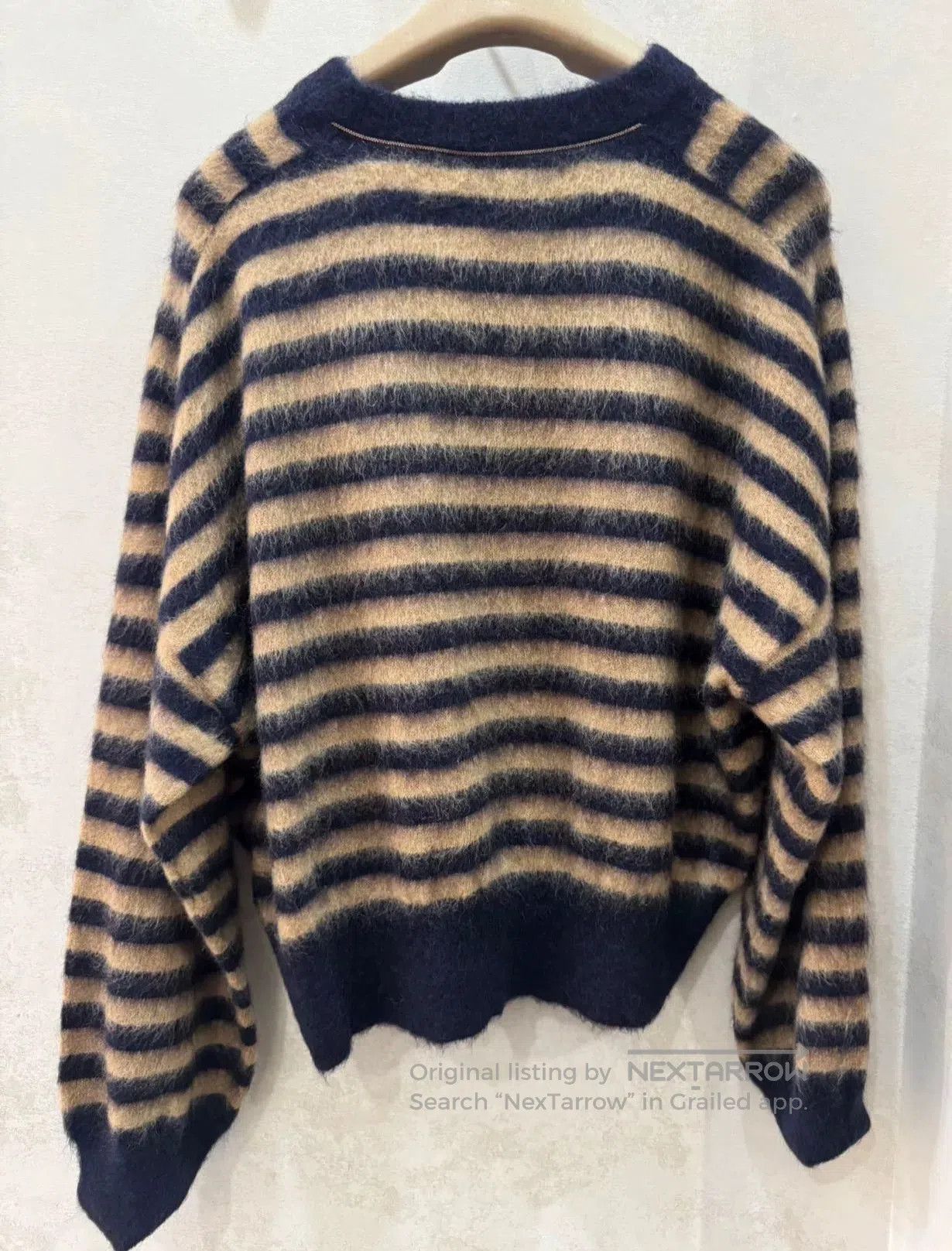 Brunello Cucinelli Brunello Cucinelli Striped Women's Sweater. Size M / US 6-8 / IT 42-44 - 3 Thumbnail