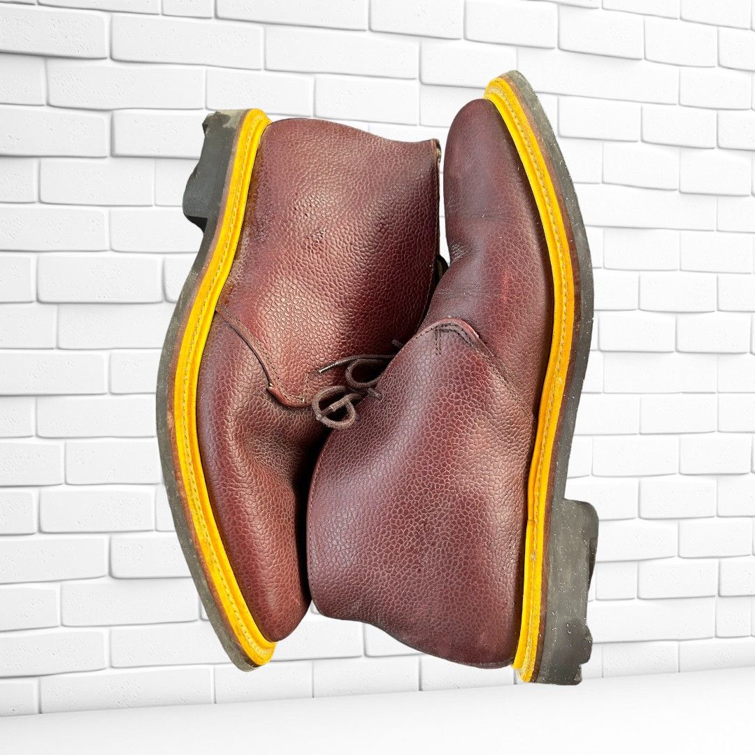 Mark McNairy Mark Mcnairy New Amsterdam Pebble Brown Chukka Boots Size US 9.5 / EU 42-43 - 3 Thumbnail