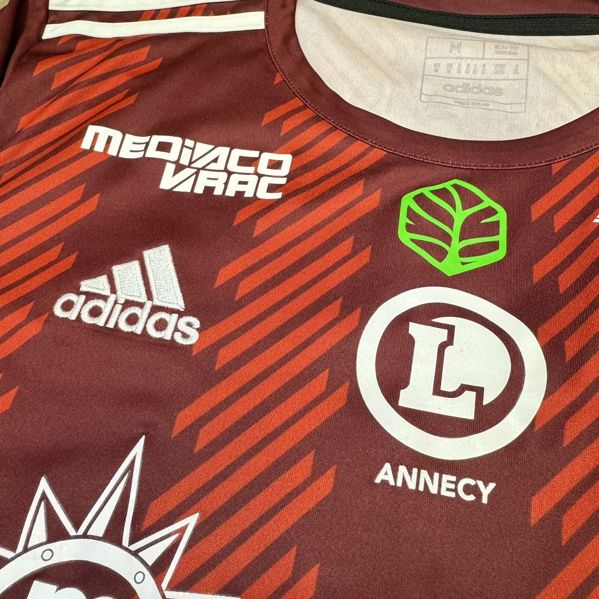 Adidas FC Annecy 23/24 match issued/worn shirt #2 Soukouna Size US M / EU 48-50 / 2 - 5 Thumbnail