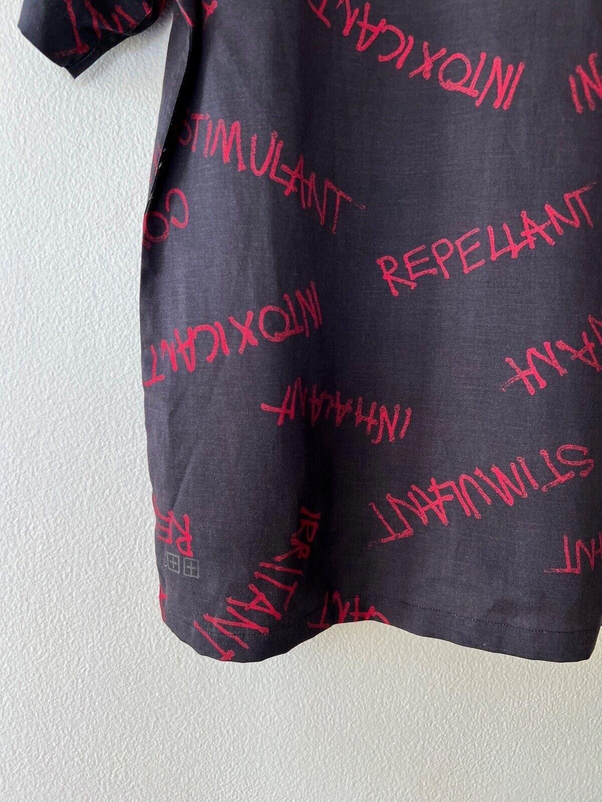 Ksubi new ksubi medium m shirt top resort faded black red graffiti Size US M / EU 48-50 / 2 - 4 Thumbnail