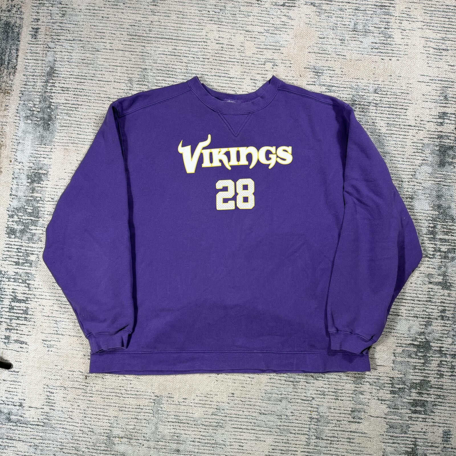 Other Minnesota Vikings Vintage Pullover Crewneck Sweatshirt 90s Size ONE SIZE - 1 Thumbnail