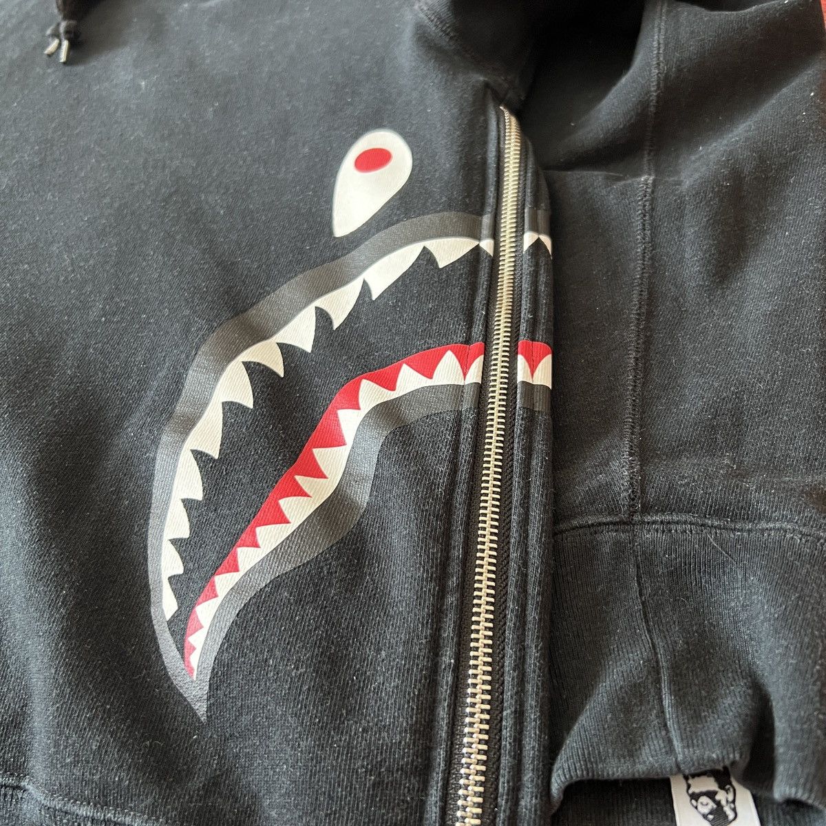 Bape 🔥🔥 Bape Side Zip Shark Pullover Hoodie Size US M / EU 48-50 / 2 - 6 Thumbnail