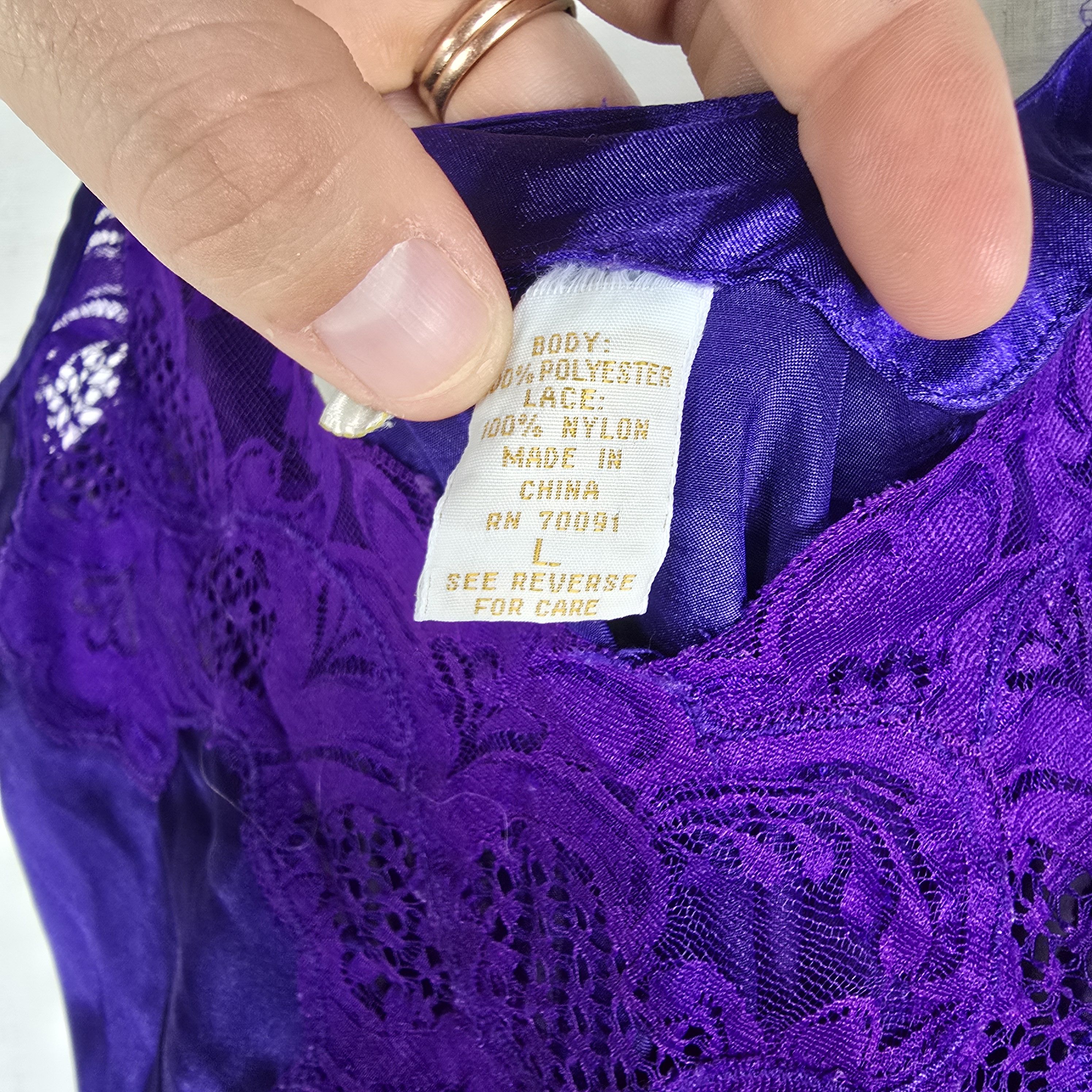 Victoria's Secret VINTAGE Victorias Secret 90s LARGE Gold Label Lingerie Size L / US 10 / IT 46 - 8 Thumbnail