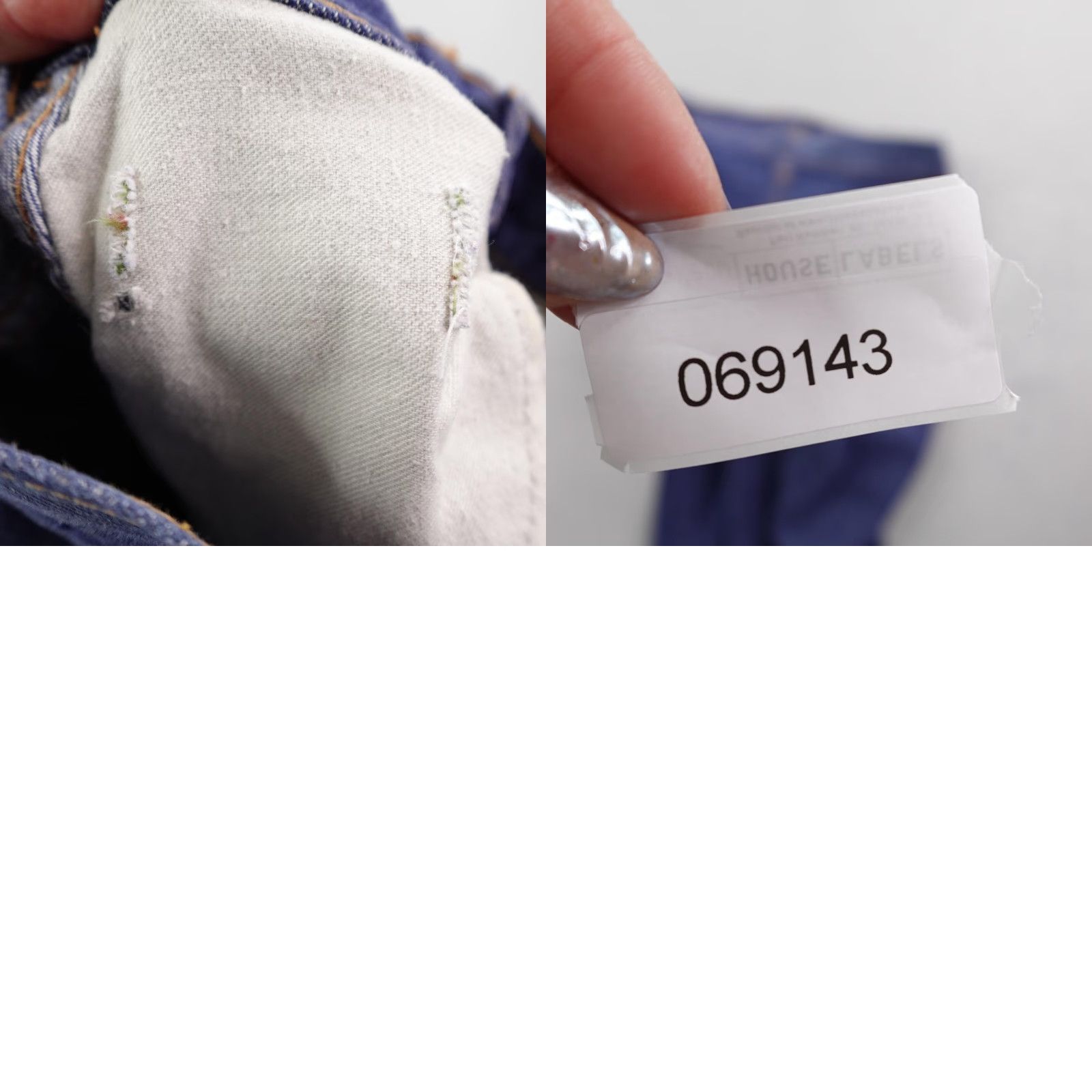 Levi's VINTAGE Levi's Jeans Womens 24x28 Blue DenimBootcut Flare White Tab Big E 70s Size 28" / US 6 / IT 42 - 10 Thumbnail