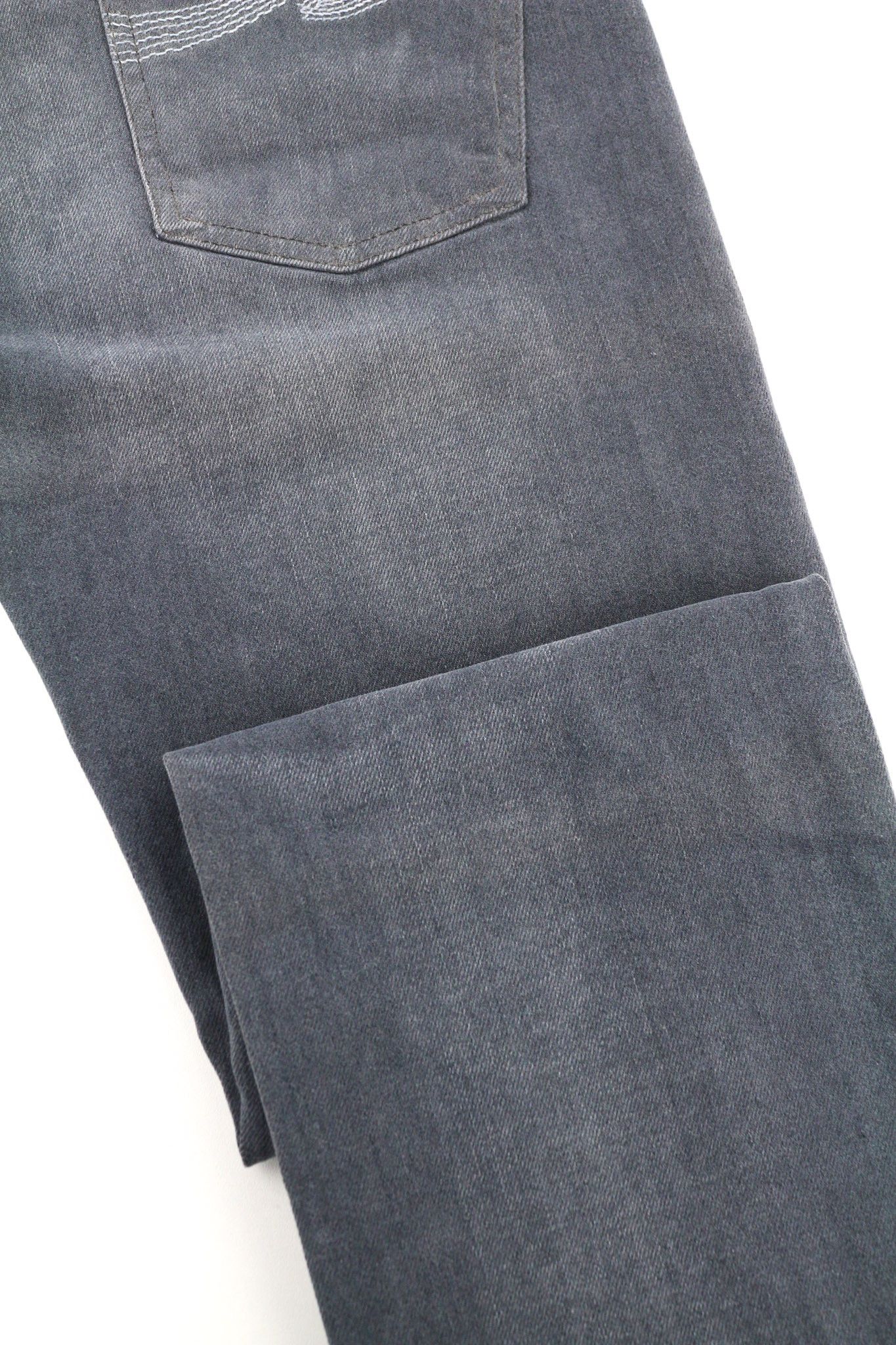 Nudie Jeans THIN FINN W31/L32 Slim Grey Cotton Stretch Jeans 80638 Size US 31 - 9 Thumbnail