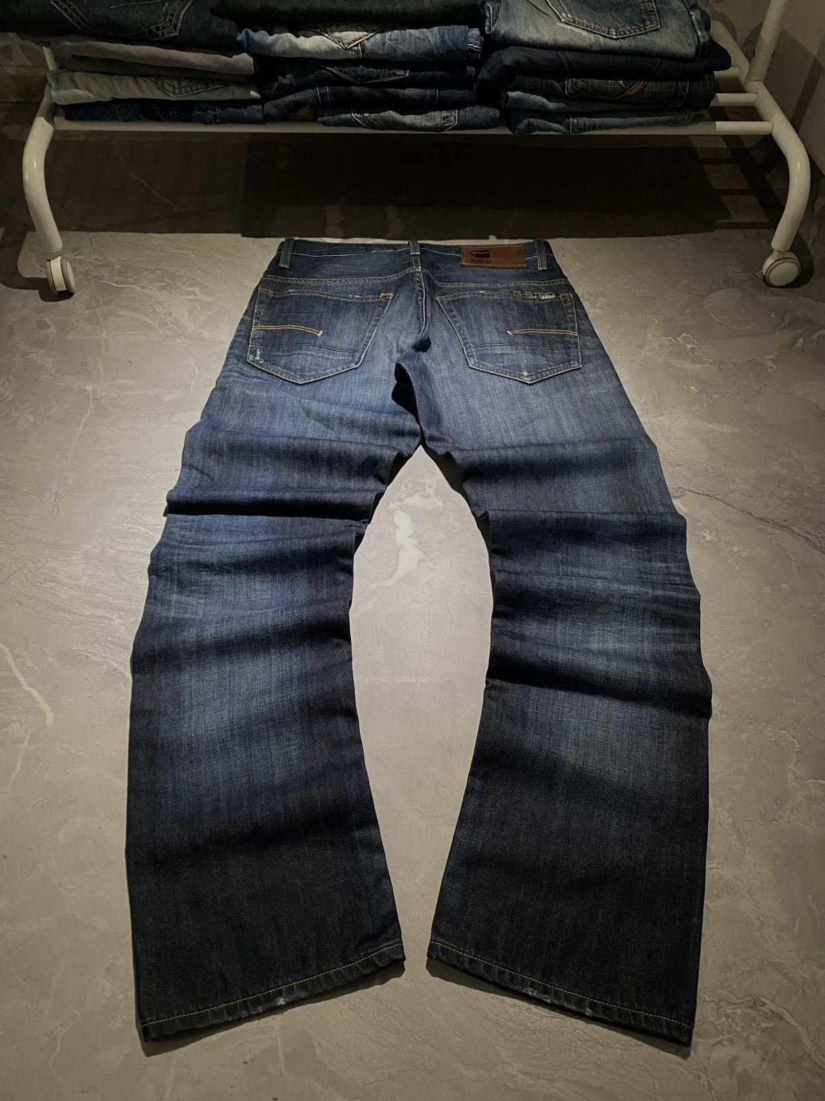 G-Star Raw Avant Garde Washed Relaxed Slim Fit Jean / Vibe 00s Size US 30 / EU 46 - 2 Thumbnail