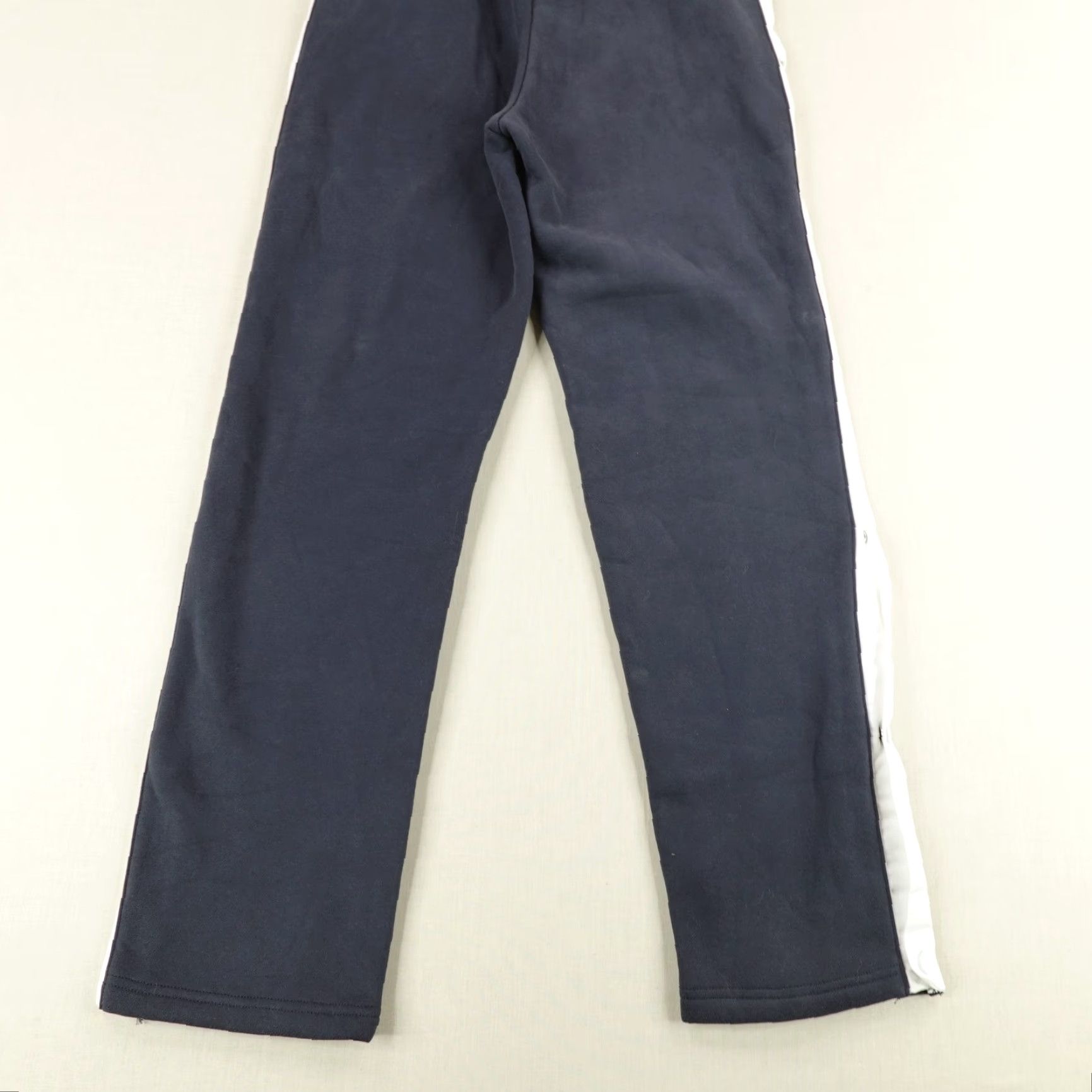 Vintage YLLW Brand The Label Pants Womens Small Blue White Snap Up Sweats NEW Size 28" / US 6 / IT 42 - 7 Thumbnail