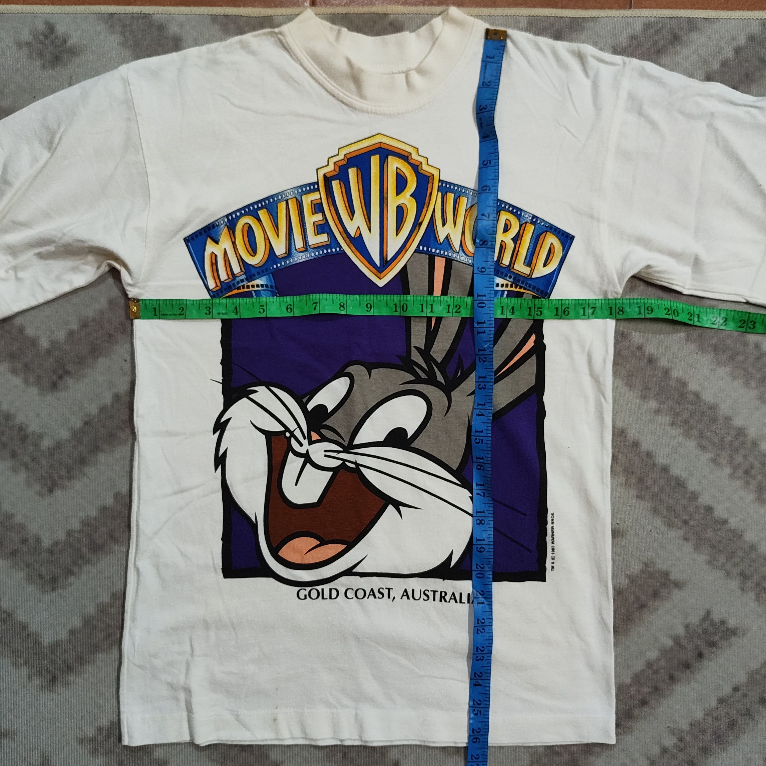 Warner Bros Vintage 90s LOONEY TUNES Big Print Tshirt Size US S / EU 44-46 / 1 - 7 Thumbnail