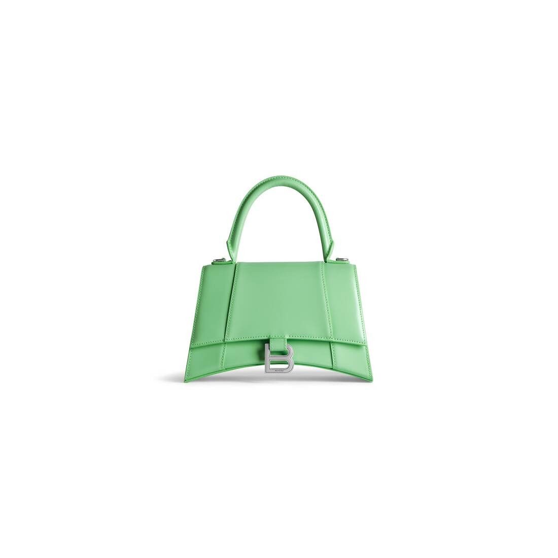 Balenciaga o1srvl11e0426 Size: OS / Borsa Hourglass Piccola Bag Green Size ONE SIZE - 1 Thumbnail
