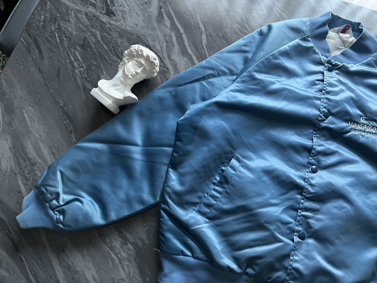 Japanese Brand × Vintage Gary Yamamoto : Custom Baits Bomber Satin Jacker Size US L / EU 52-54 / 3 - 5 Thumbnail
