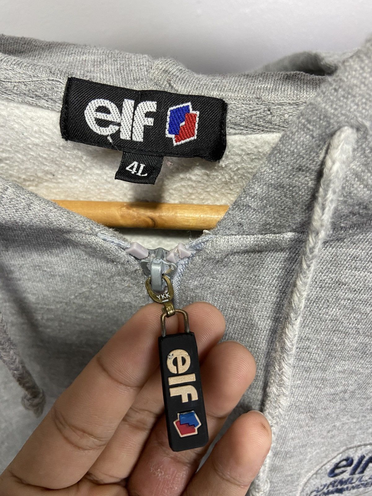 Formula 1 × Japanese Brand × Vintage Vintage Elf Formula One zipper hoodie Size US XL / EU 56 / 4 - 8 Thumbnail