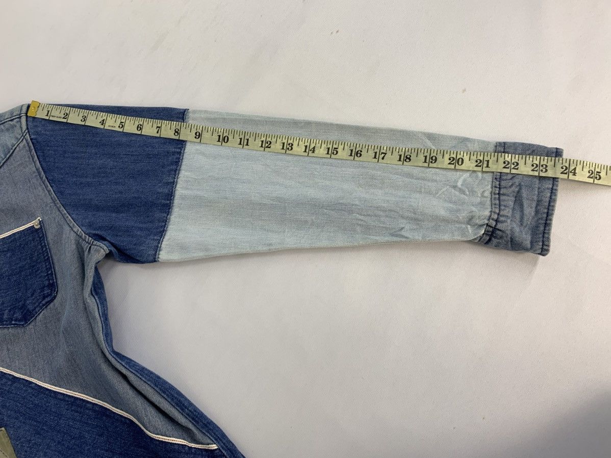 Issey Miyake Né-net Issey Miyake Selvedge Pocket Long Denim Patchworks Size L / US 10 / IT 46 - 13 Thumbnail