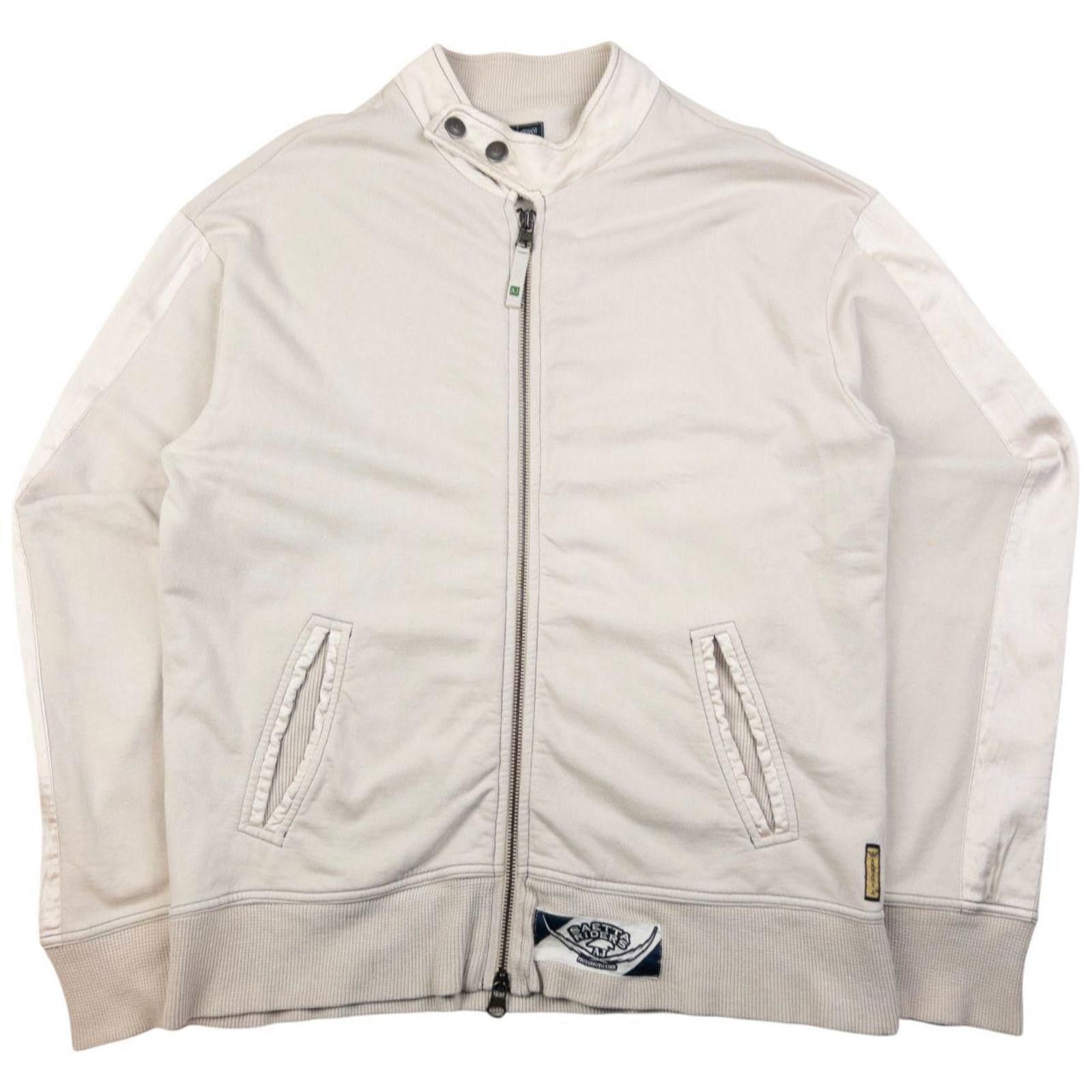 Other Vintage Armani Jeans Embroidered Zip Up Sweatshirt Size M Size US M / EU 48-50 / 2 - 2 Thumbnail