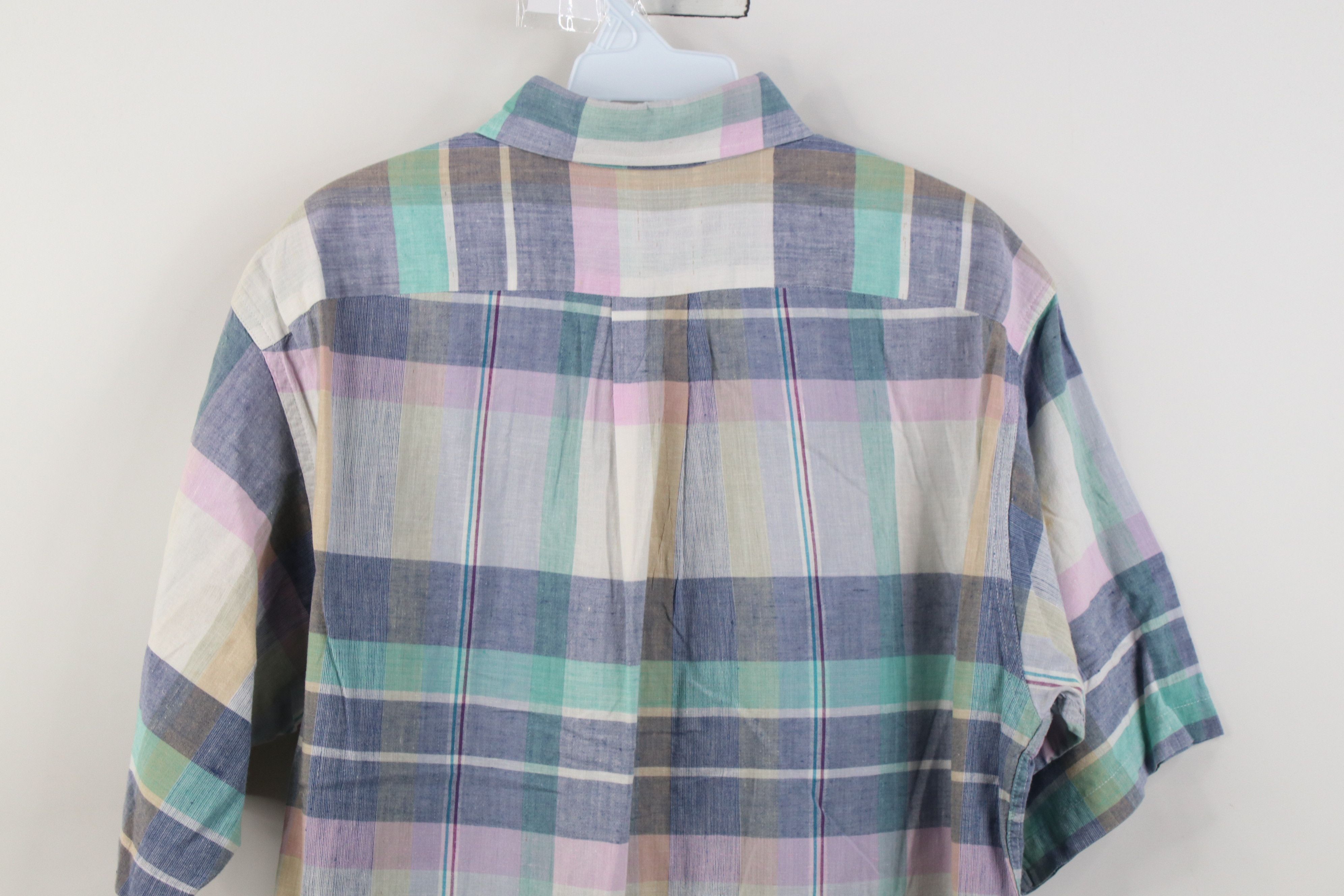 Vintage Vintage 80s 90s Streetwear Short Sleeve Button Shirt USA Size US L / EU 52-54 / 3 - 11 Thumbnail