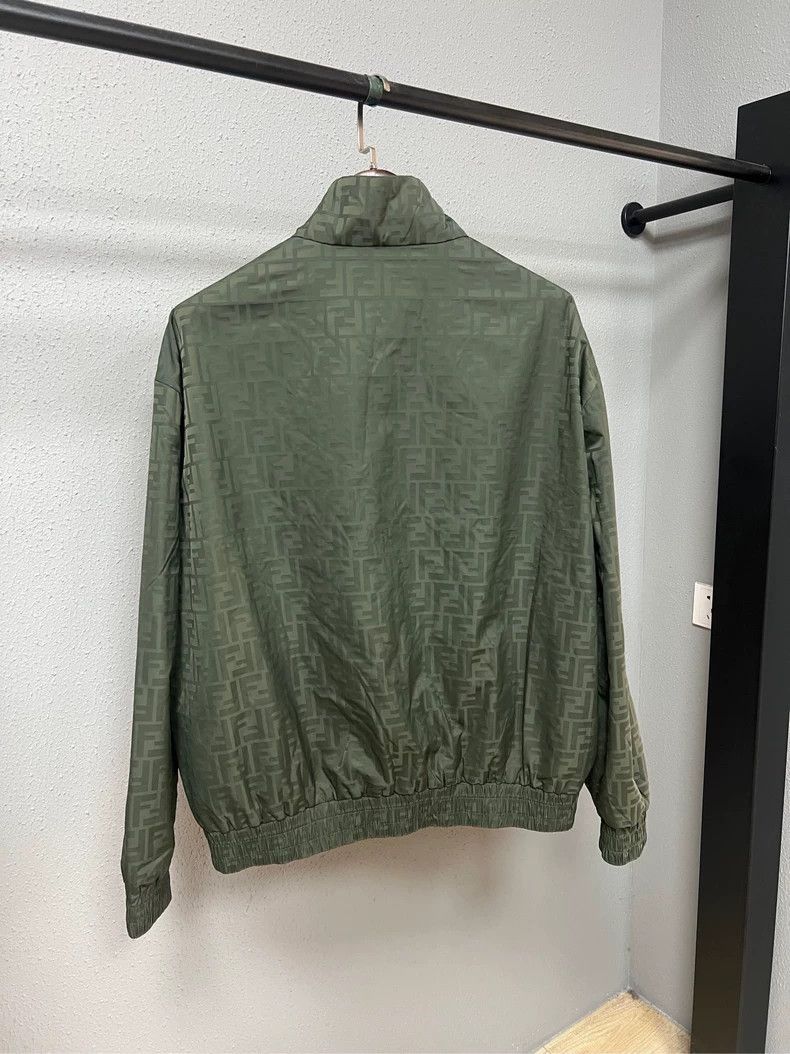 Fendi Fendi Dark Green Monogram Jacket Size US L / EU 52-54 / 3 - 2 Thumbnail