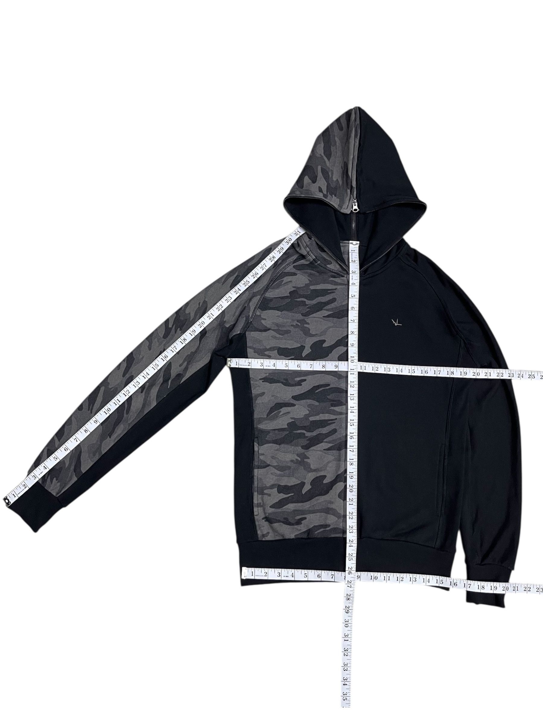 Magical Design FYE🔥 Kapital Vibe Split Camo Hoodie 1PIU1UGUALE3 RELAX Size M / US 6-8 / IT 42-44 - 13 Thumbnail