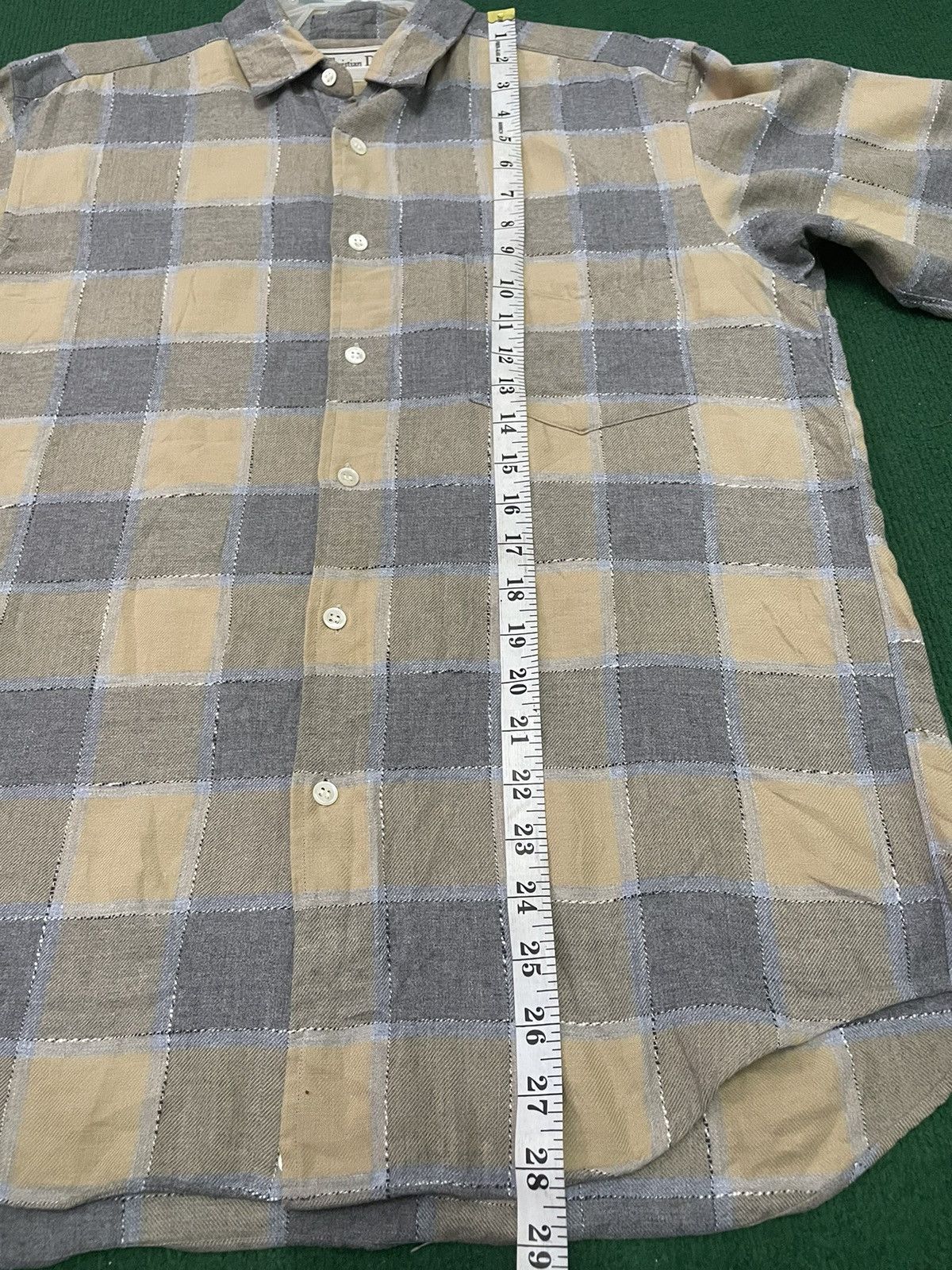 Christian Dior Monsieur Vintage Patchwork Look A Like Christian Dior Shirt Size US M / EU 48-50 / 2 - 10 Thumbnail
