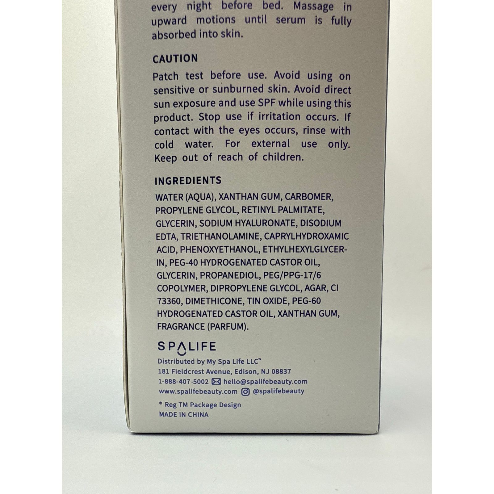 Other SEALED Spa Life Retinol Night Serum w/White Pearl Capsules Size ONE SIZE - 7 Thumbnail