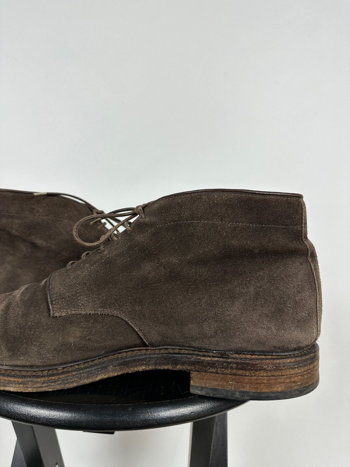 Officine Creative Officine Creative Desert Brown Suede Boots Size US 13 / EU 46 - 19 Thumbnail