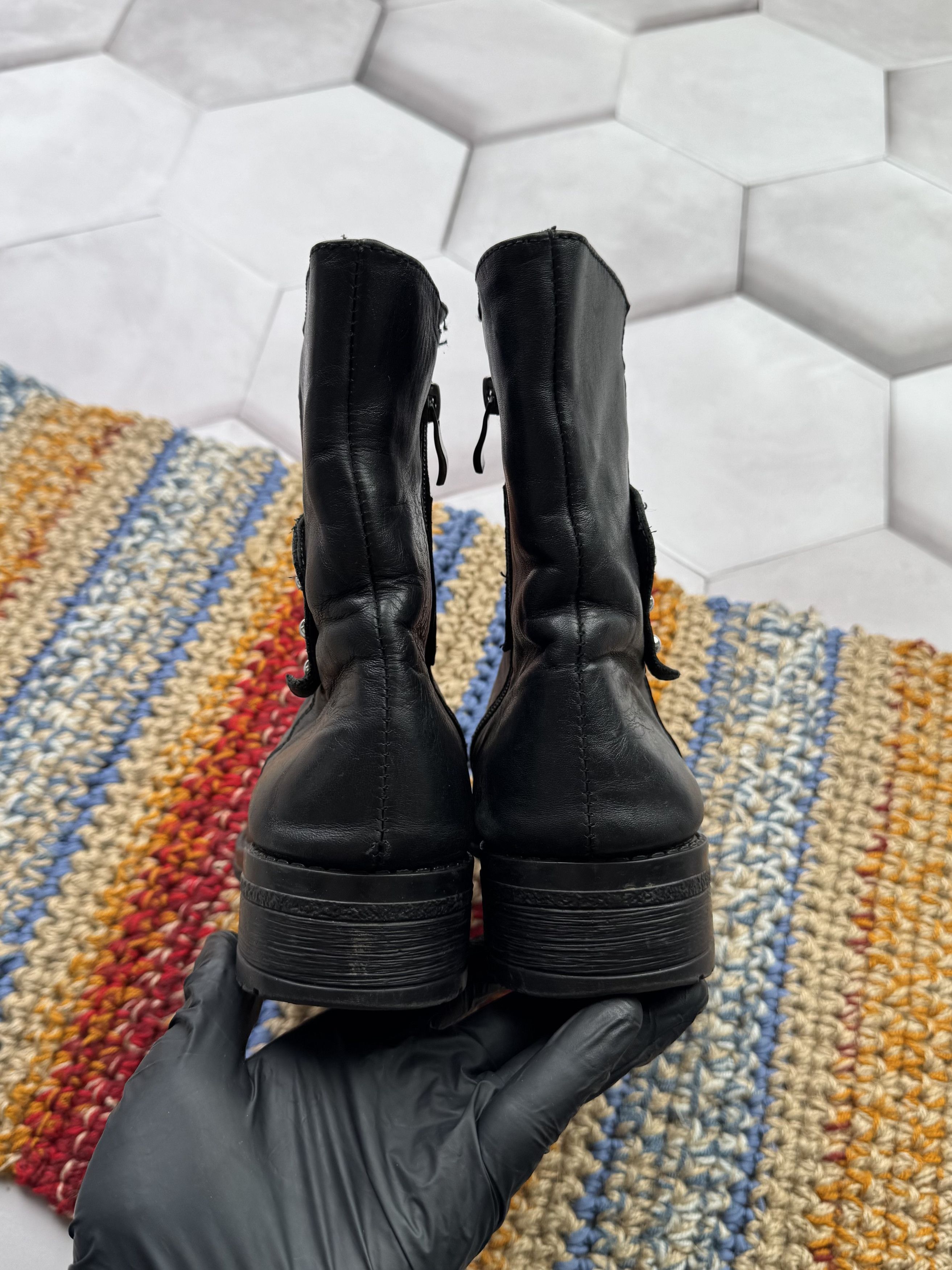 Vintage Vintage Leather Boots Size US 9 / IT 39 - 8 Thumbnail