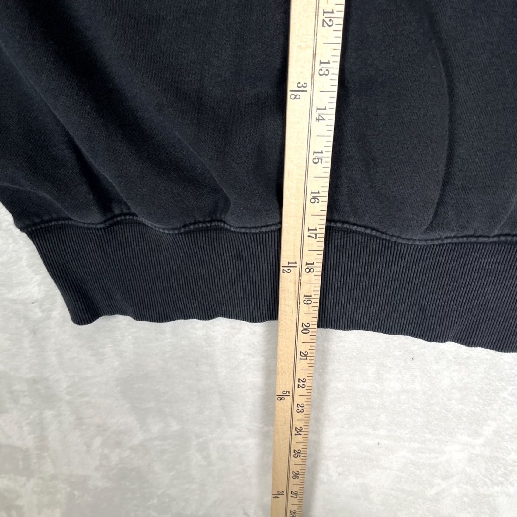 Nike Nike Center Swoosh Black Oversized Phoenix Fleece Crewneck Sweatshirt Medium Stained Size M / US 6-8 / IT 42-44 - 7 Thumbnail
